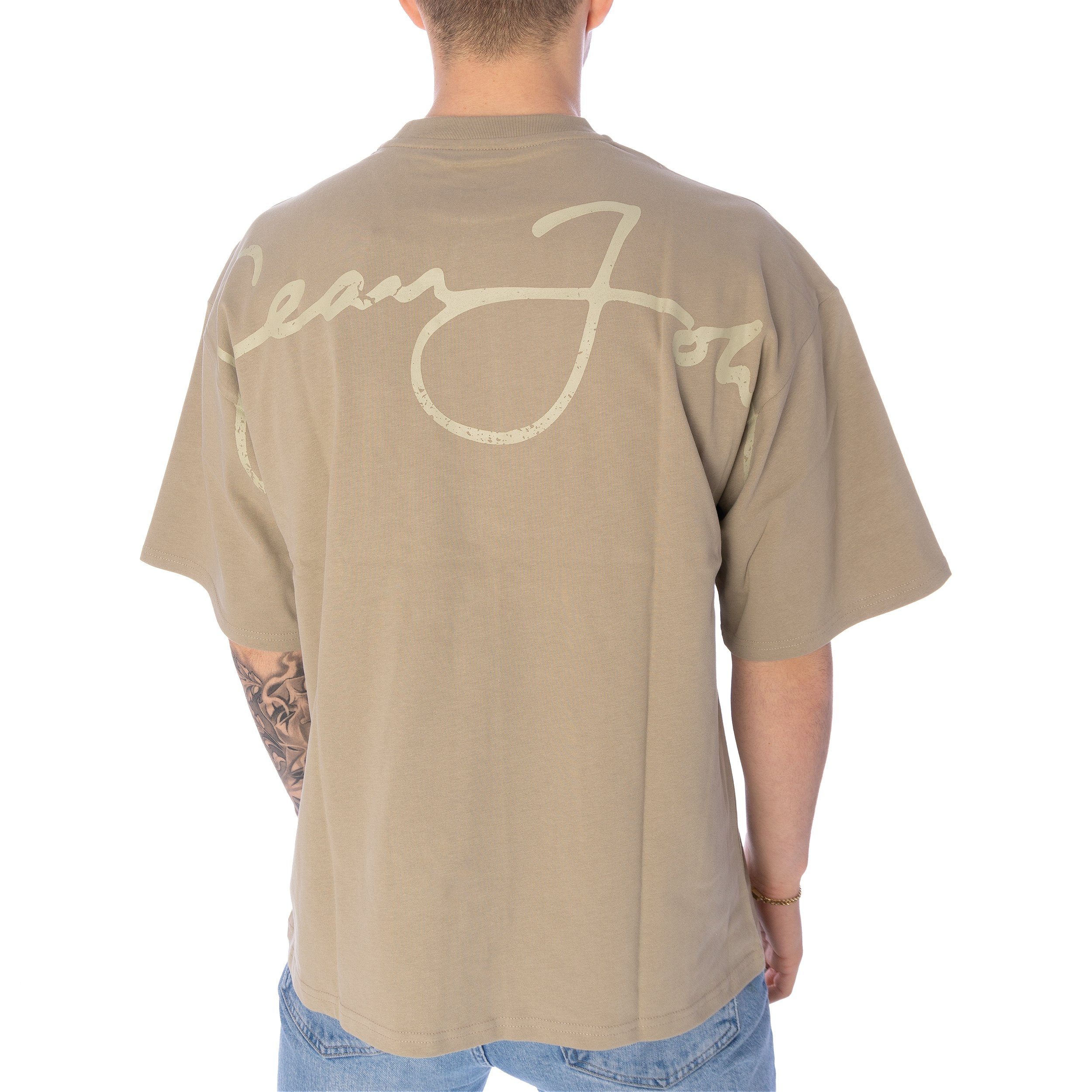 Sean John T-Shirt T-Shirt Backprint (1-tlg) Logo John Sean