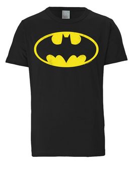 LOGOSHIRT T-Shirt DC Comics - Batman Logo mit lizenziertem Print
