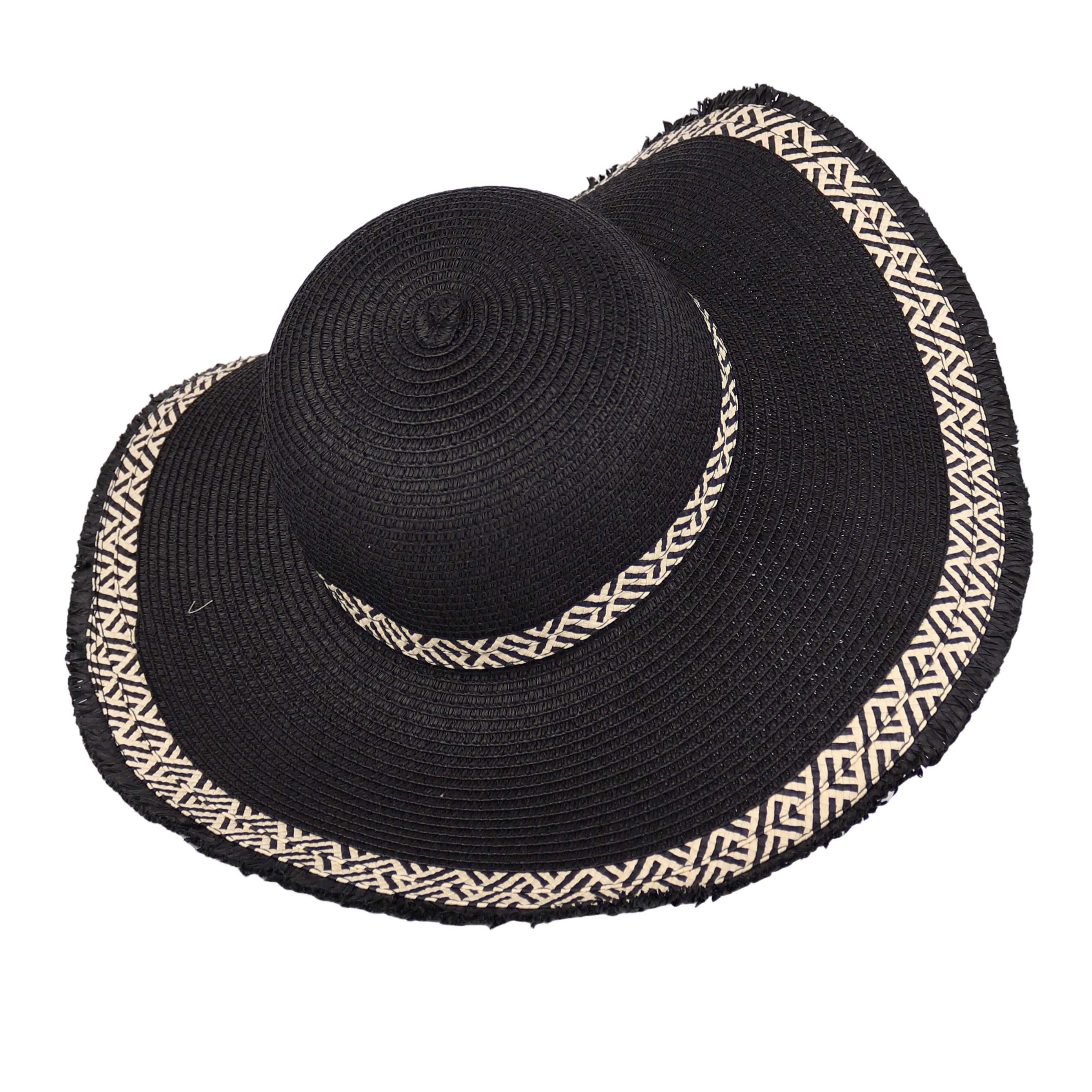 MIRROSI Strohhut Sonnenhut Sommerhut Strandhut BOHO günstig online kaufen