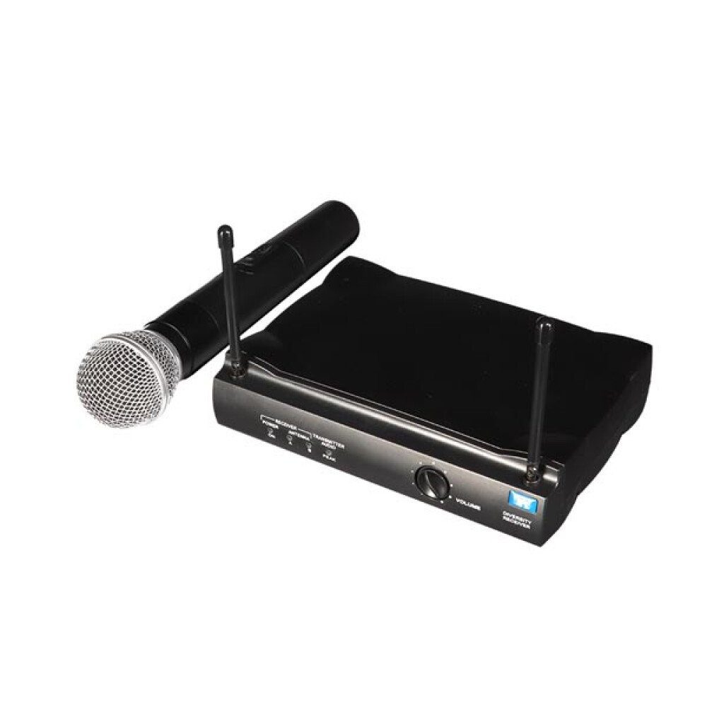 HQ POWER Mikrofon UHF-FUNKMIKROFON-SET - 1 KANAL (1-tlg)
