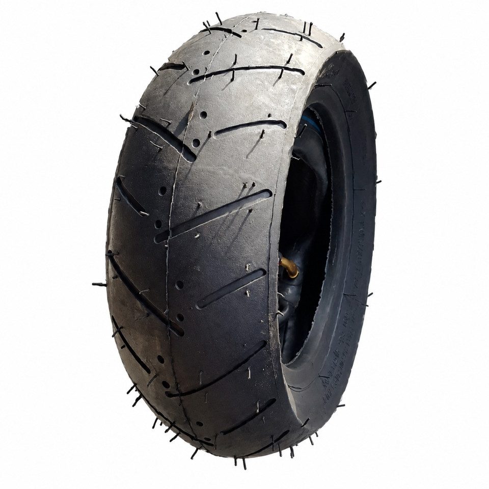 FunSport-Factory Ersatzrad Reifen 110/50-6.5 inkl. Schlauch für E-Scooter & Pocketbike, inkl. Schlauch, Straßenprofil, 90/65-6.5, 6,5 Zoll