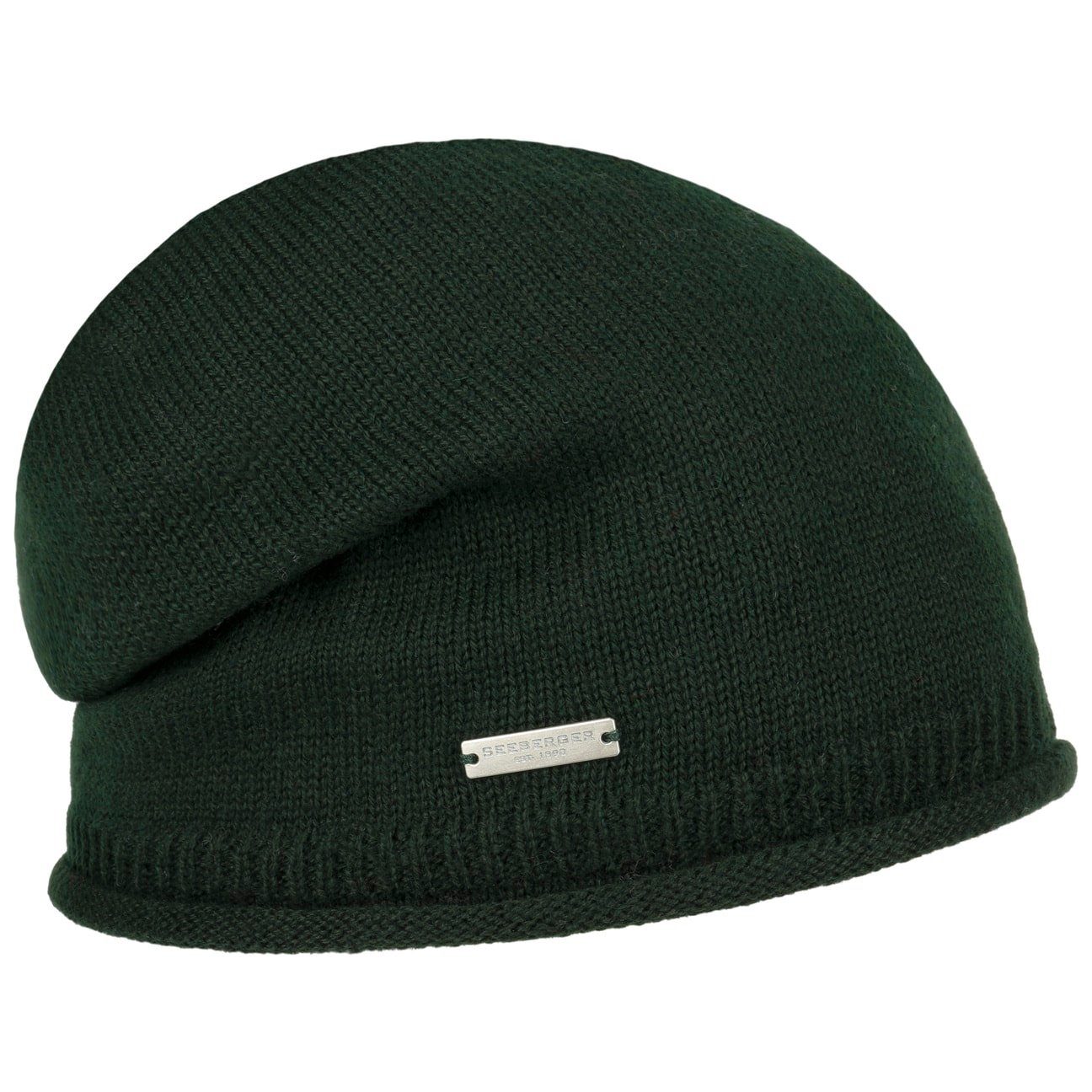 Strickmütze Oversize Seeberger (1-St) Beanie oliv