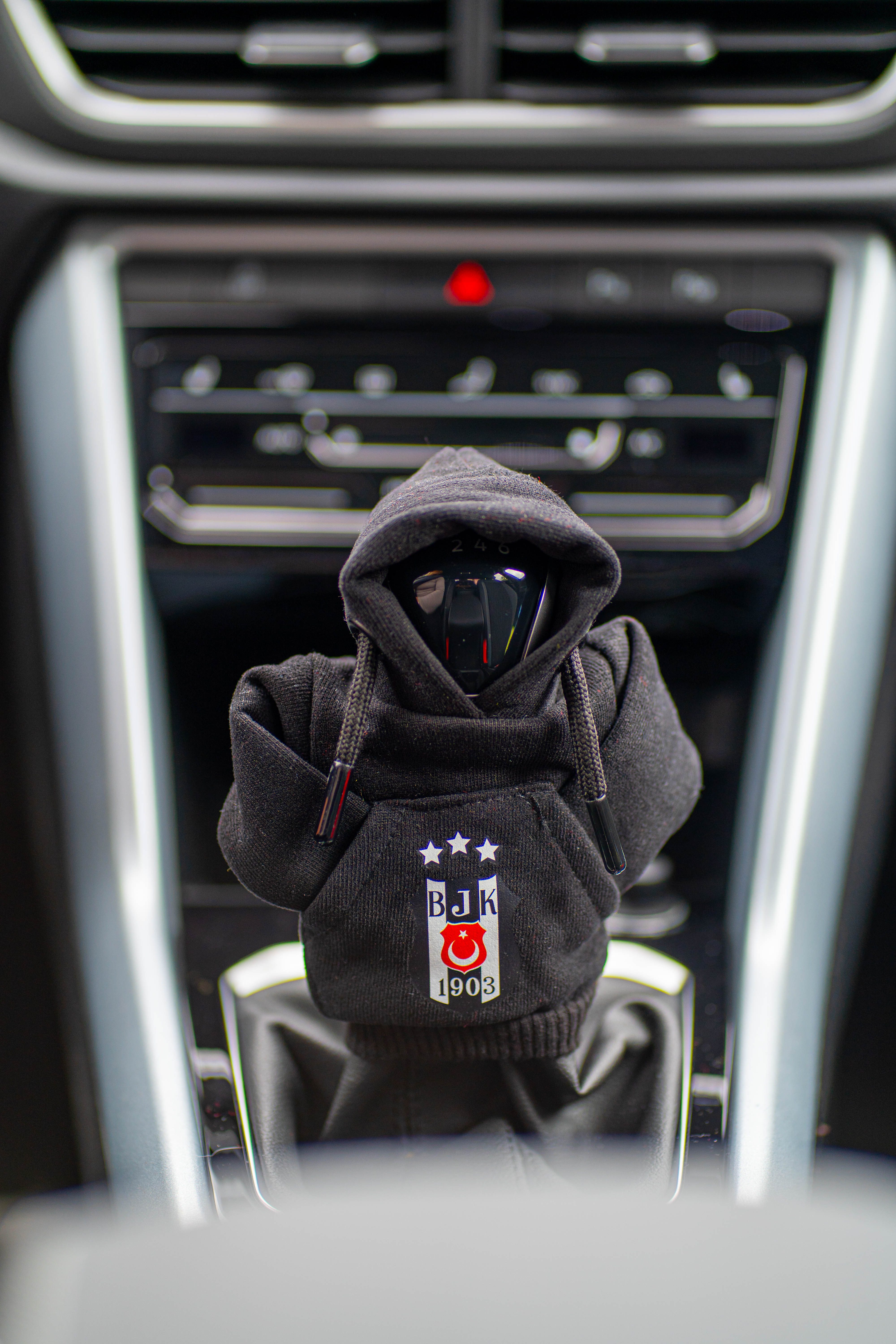 Stelby Schalthebel Besiktas Hoodie für Autogangschalthebel, Gangschaltung, Schaltknauf