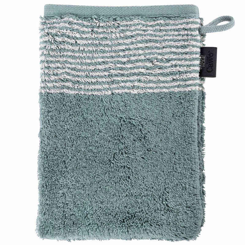 Cawö Waschlappen Waschhandschuh - Luxury Home, C Two-Tone, Frottier