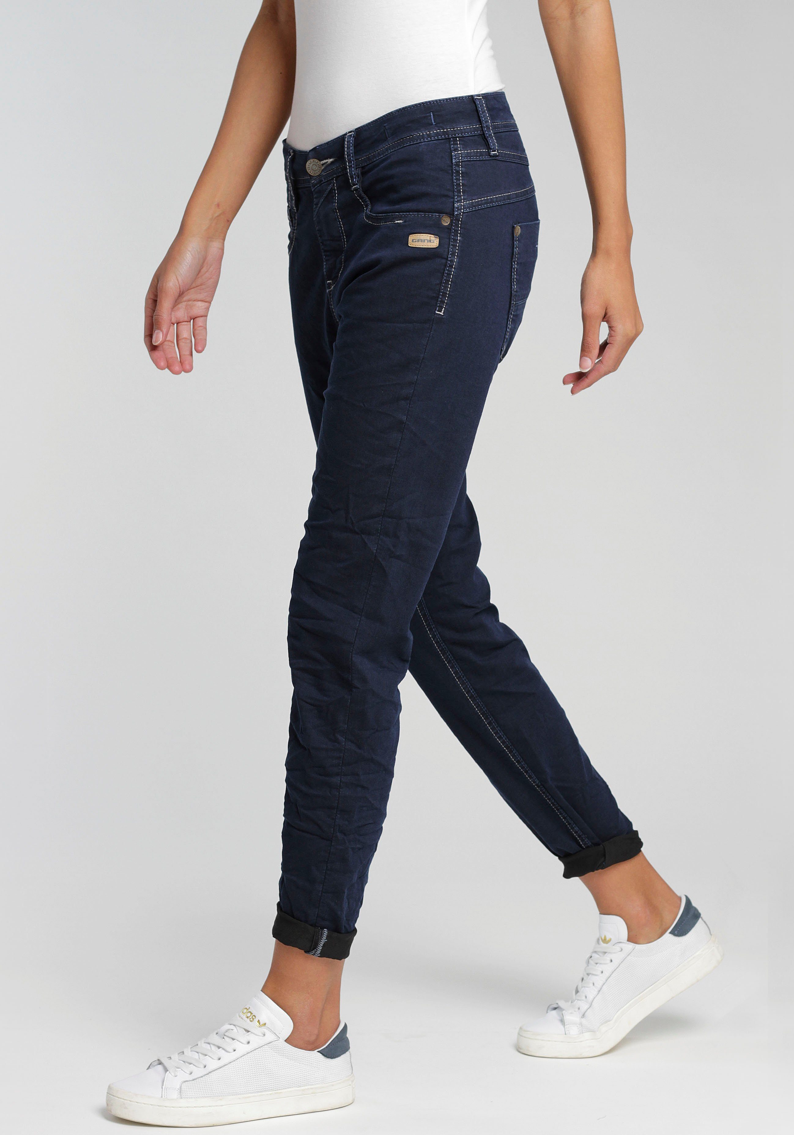 GANG Relax-fit-Jeans 94AMELIE mit doppelter rechter Gesäßtasche