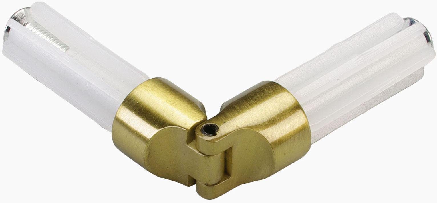 Liedeco Gelenkverbinder, (1-St), Eckverbinder für Gardinenrohre günstig online kaufen
