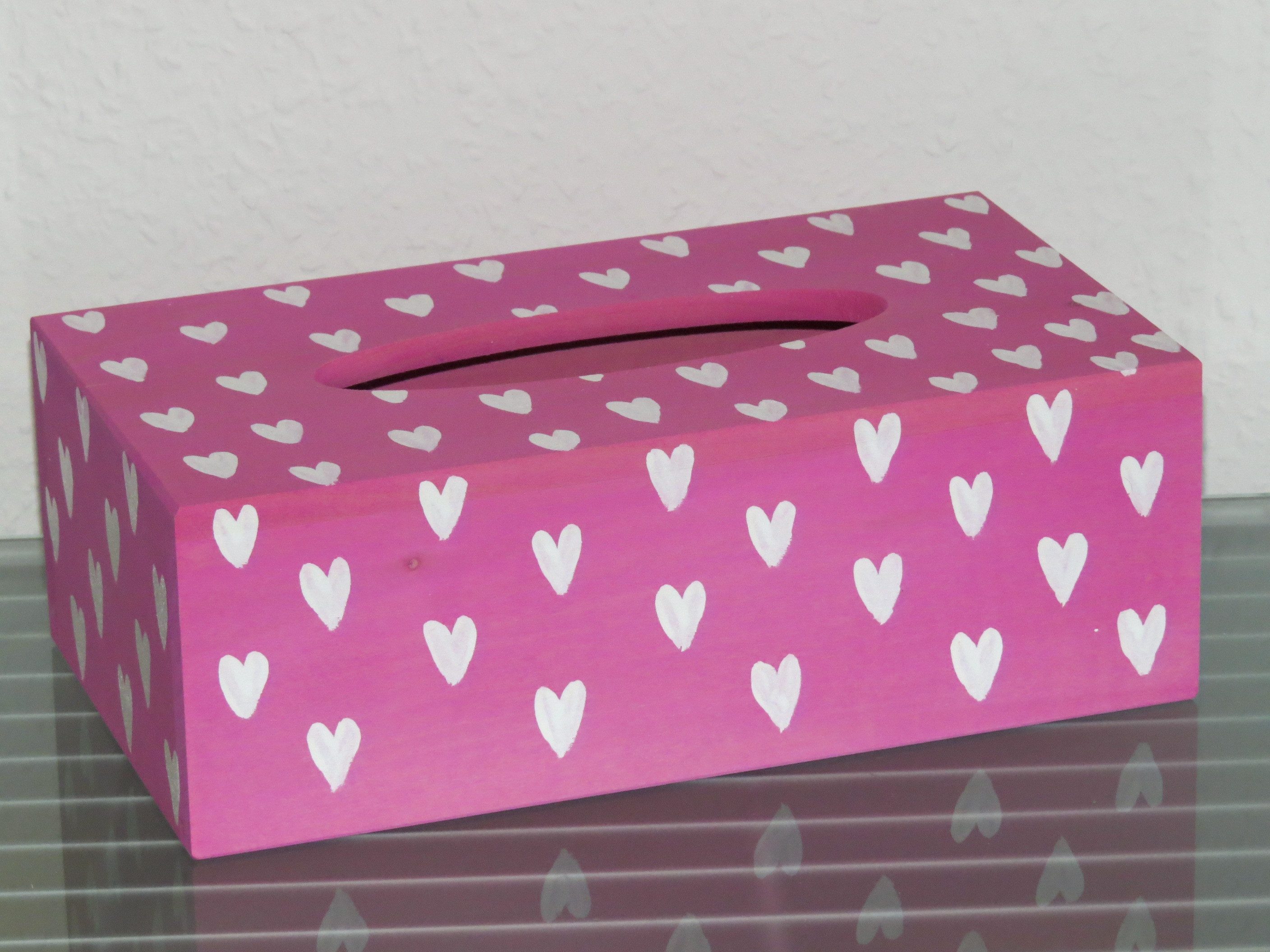 Holzprodukte Kiste Kosmetikbox Kosmetiktücherbox Spender Holz Tücherbox Taschentuchbox