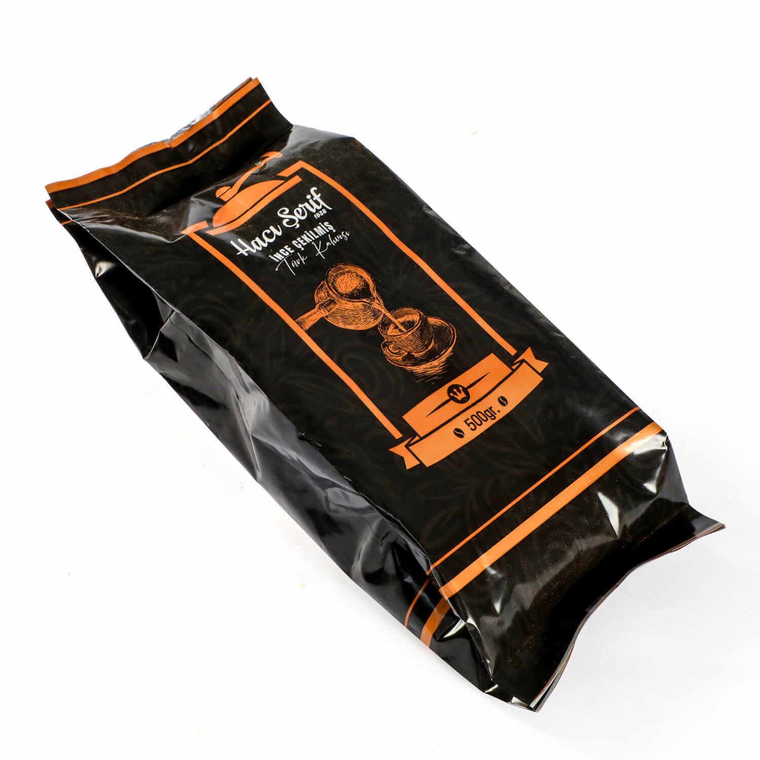 Hacı Şerif Kaffee Türkischer Kaffee – 500 g – Arabica, Traditionell gemahlen