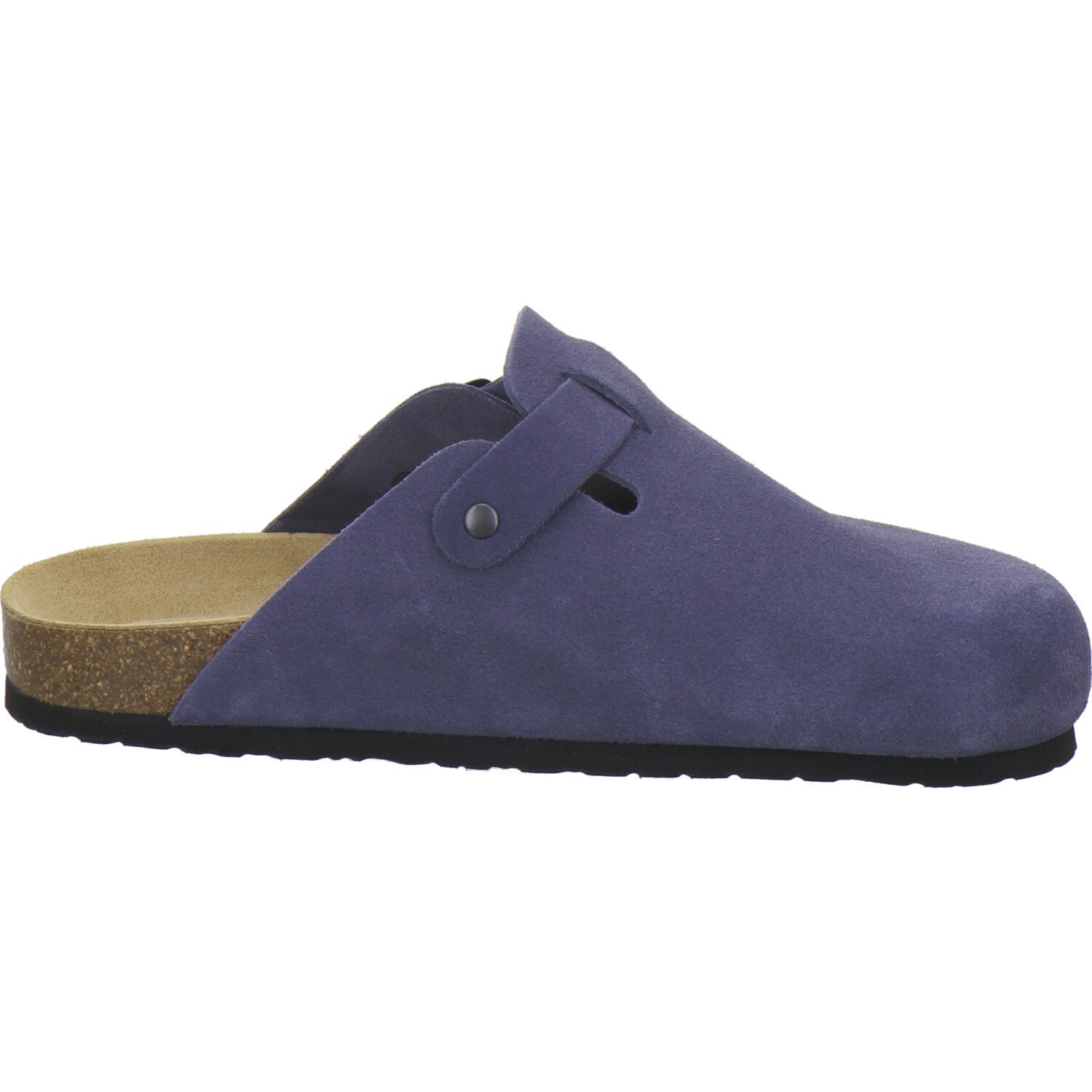 AFS-Schuhe 390053 Clogs Pantolette für Herren aus Leder mit Fußbett, Hausschuhe Made in Germany
