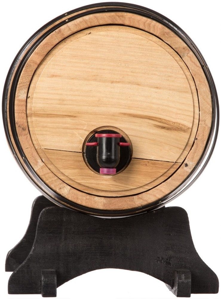 Secret de Gourmet Weinregal Weinfässchen zum Ausschenken - für 5,5 Liter – Bild 2 von 5