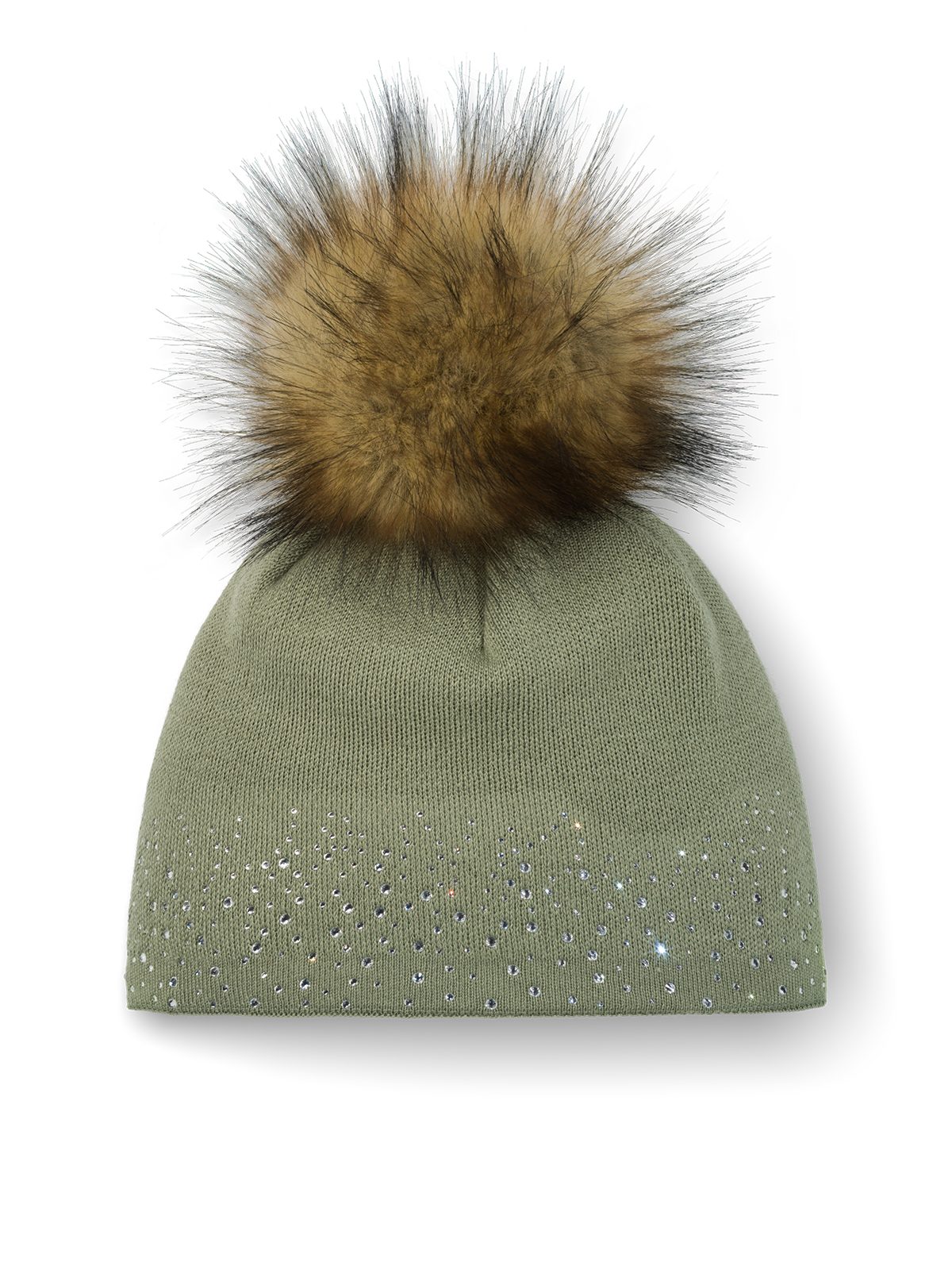 Eisbär Strickmütze NALIN LUX CRYSTAL MISTY FOREST/REAL günstig online kaufen