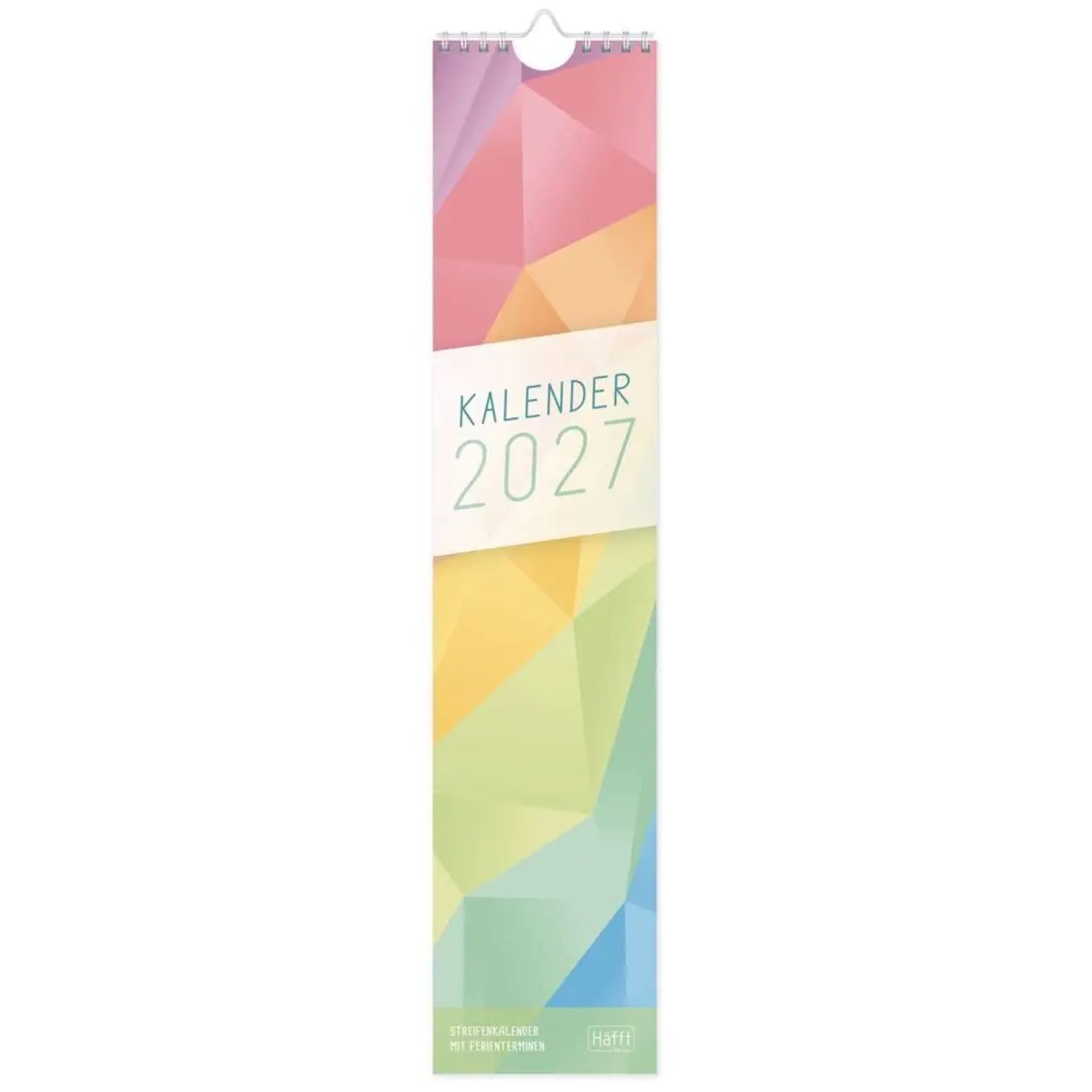 Häfft Wandkalender Streifenkalender 2027