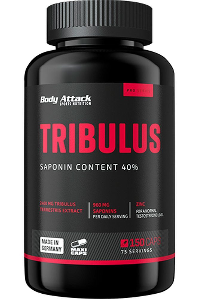 Body Attack Body Attack Tribulus - 150 veg. Maxi-Kapseln Kapseln