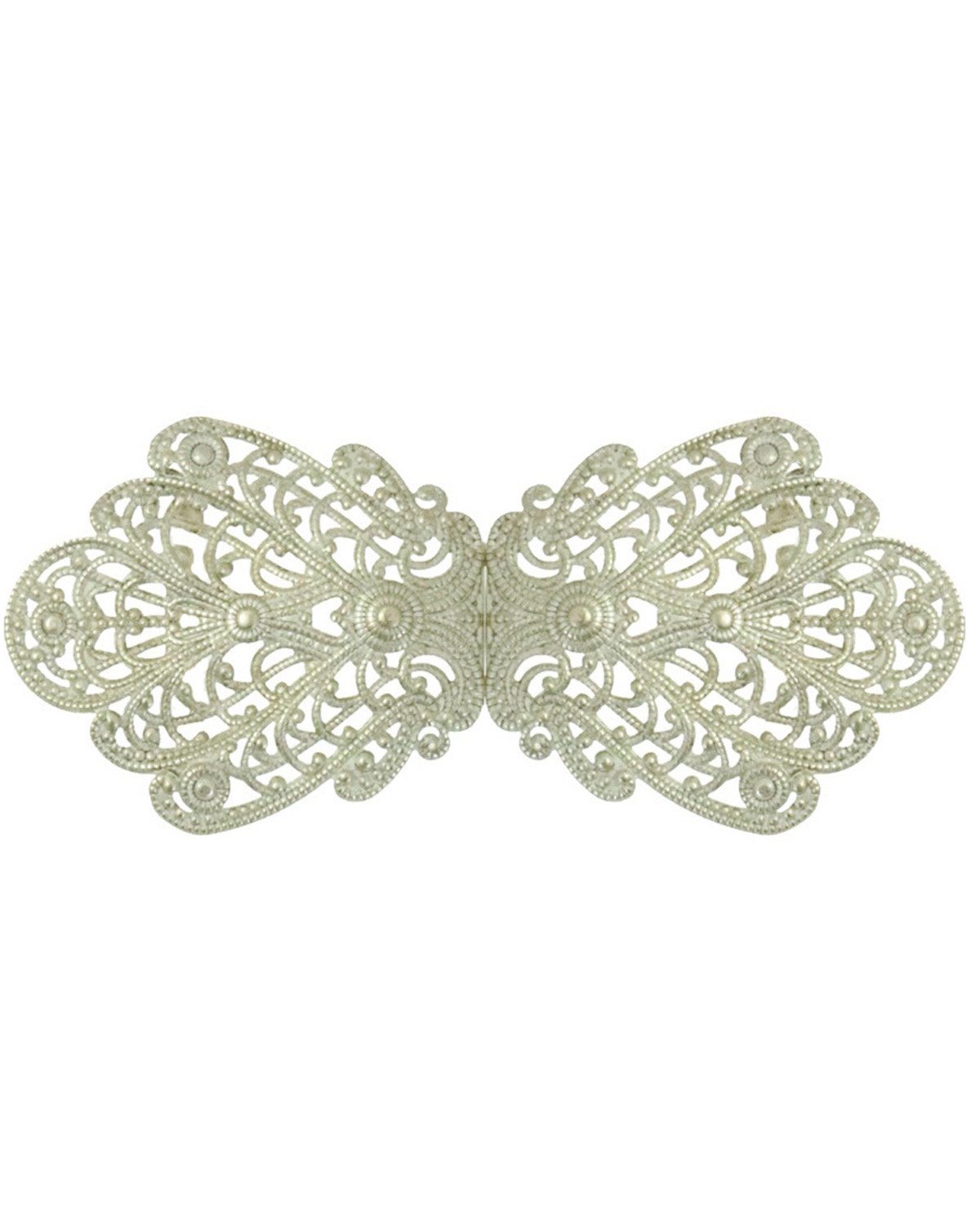 Trachtenland Gürtelschnalle Dirndlschürzenschließe 'Alika' mit Ornamentmuster