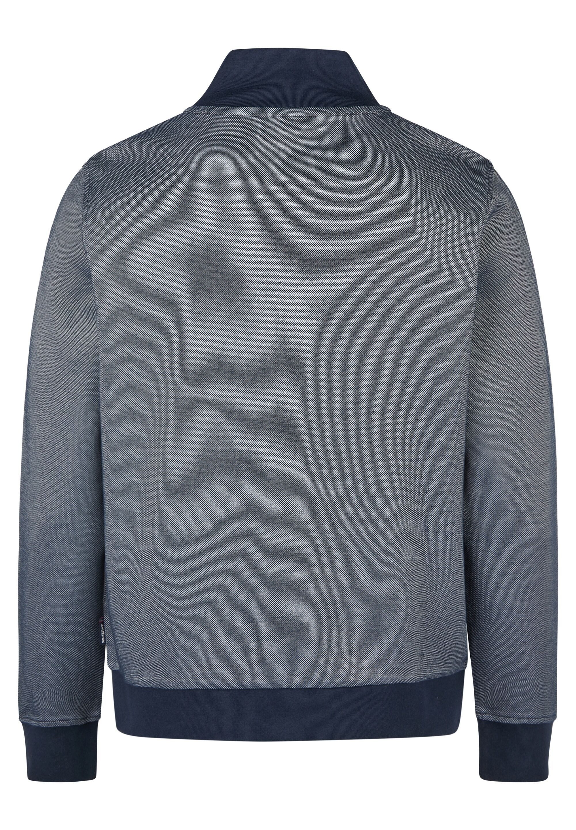 HECHTER PARIS Funktionsjacke (1-St) Interlock-Piqué, gesticktes Logo