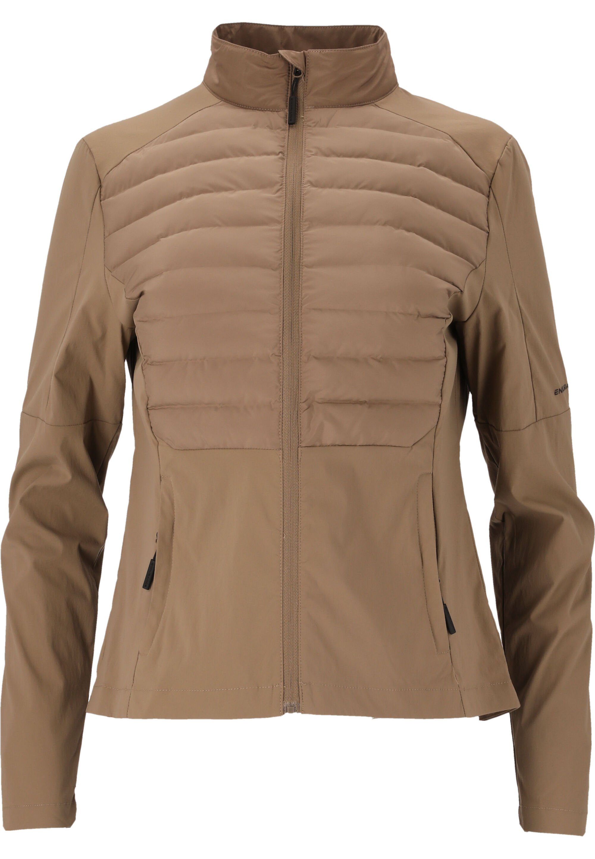 ENDURANCE Laufjacke Beistyla mit wasserdichter camelfarben Funktion