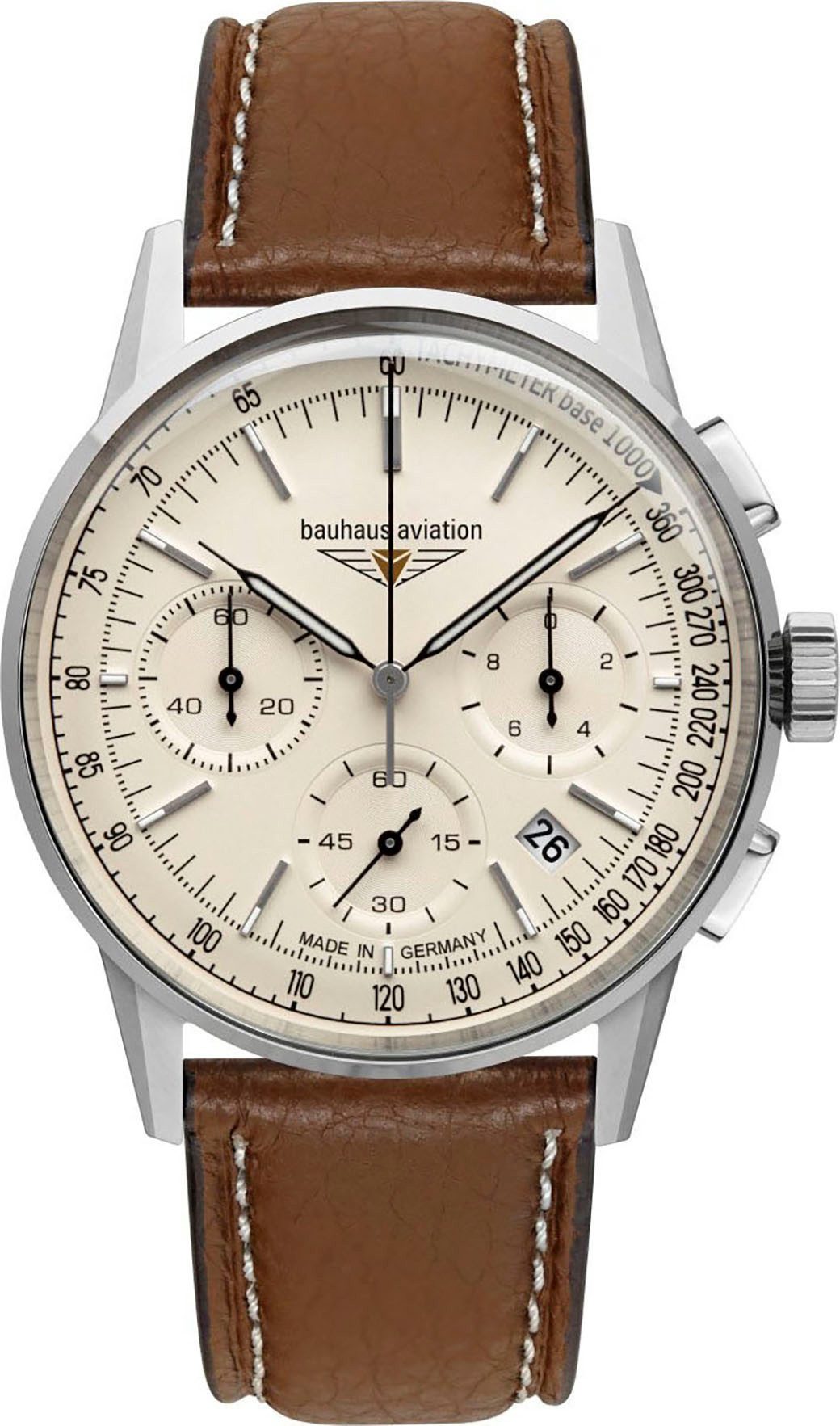 bauhaus Chronograph G38 2376-5, Quarzuhr, Armbanduhr, günstig online kaufen