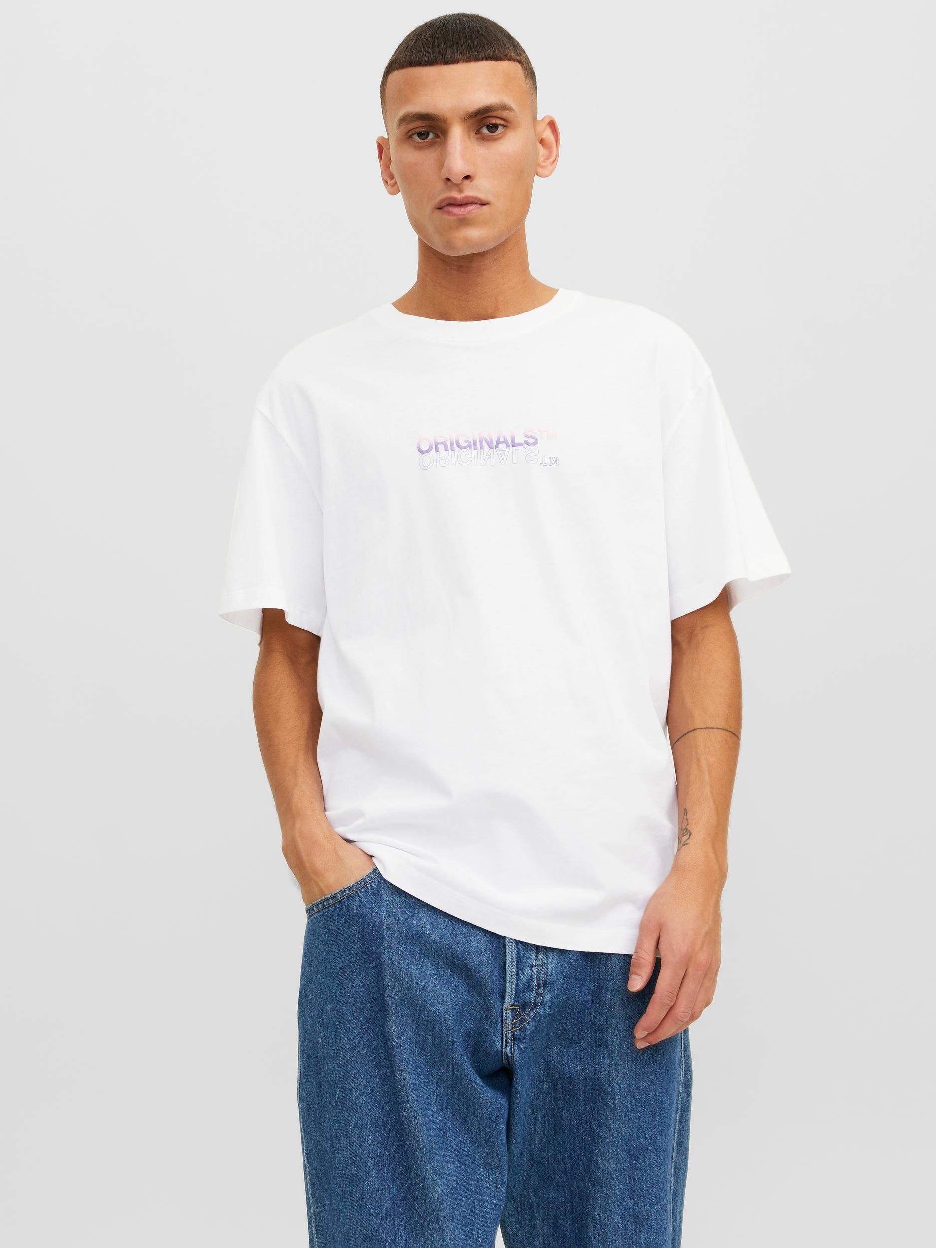 JORWAVES & CREW Jack NECK Kurzarmshirt Jones SS LOGO TEE