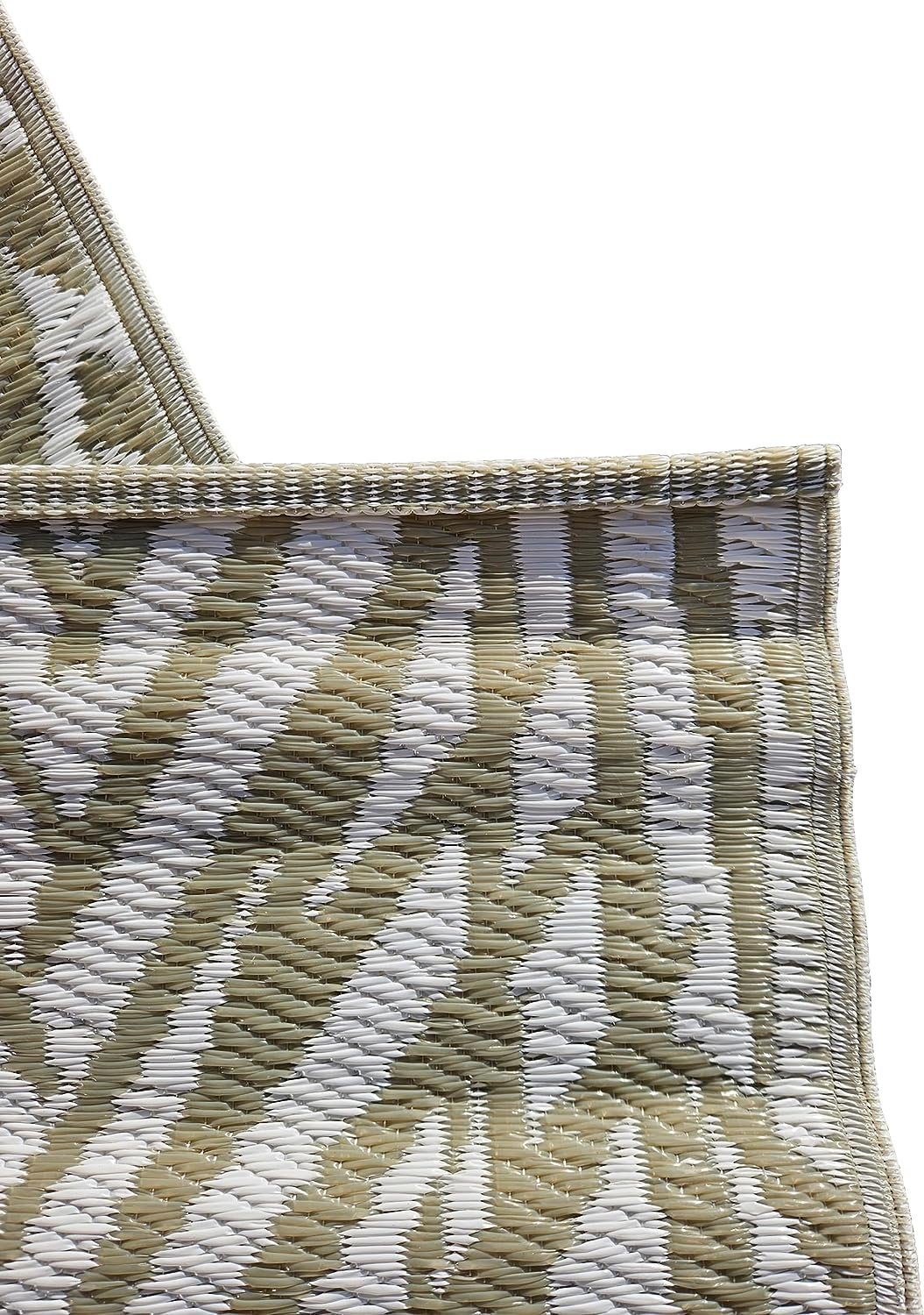 Meinposten Outdoorteppich Teppich Outdoor Balkonteppich außen Terrasse taup günstig online kaufen