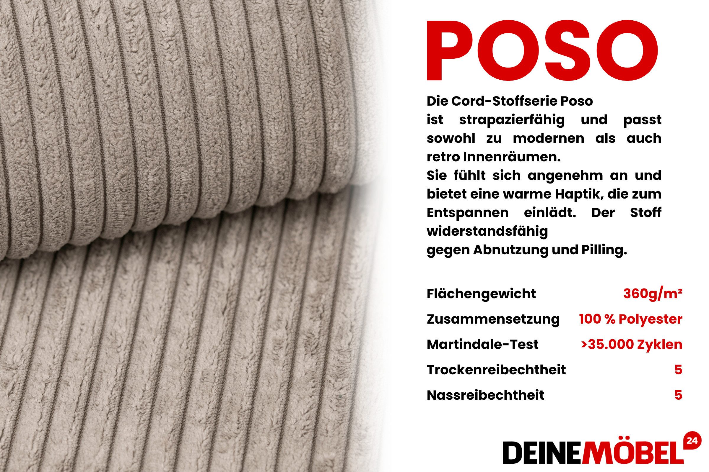 Deine Möbel 24 Boxspringbett WILL Cord, inkl. 2 Bettkästen, Matratzen (H3/H4) & Kaltschaum-Topper (Set, 1-St., in Farben Beige Creme Grau Dunkelgrau Graphit Schwarz), Boxbett Polsterbett 140x200 160x200 180x200 200x200