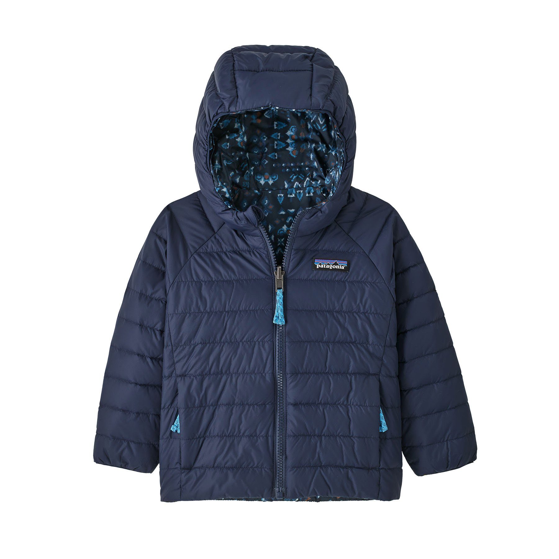 Patagonia Winterjacke Patagonia Kinder Winterjacke Baby Reversible Down  Hoody