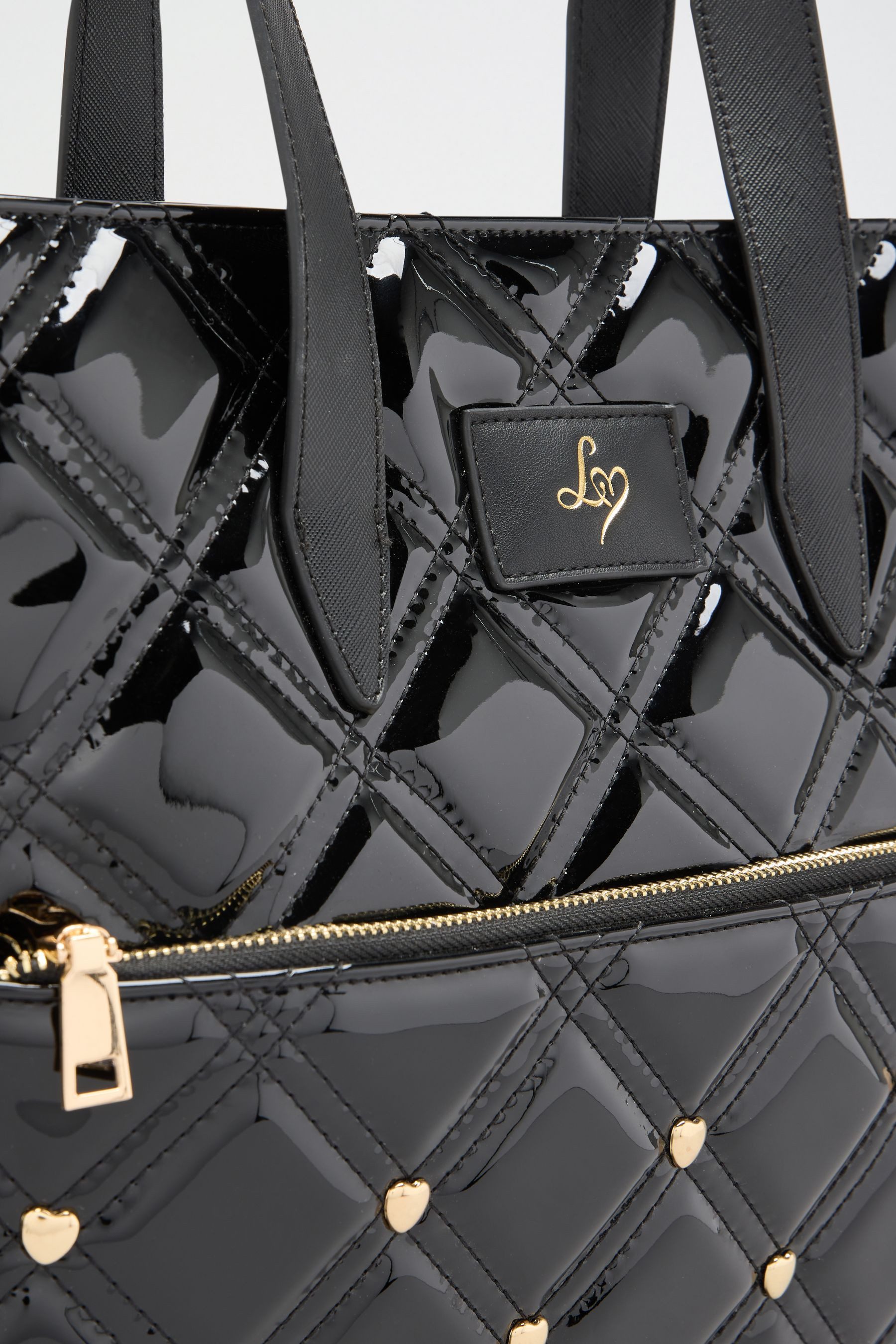 LIPSY Einkaufsshopper Gesteppte Shopper-Tasche für die Schule