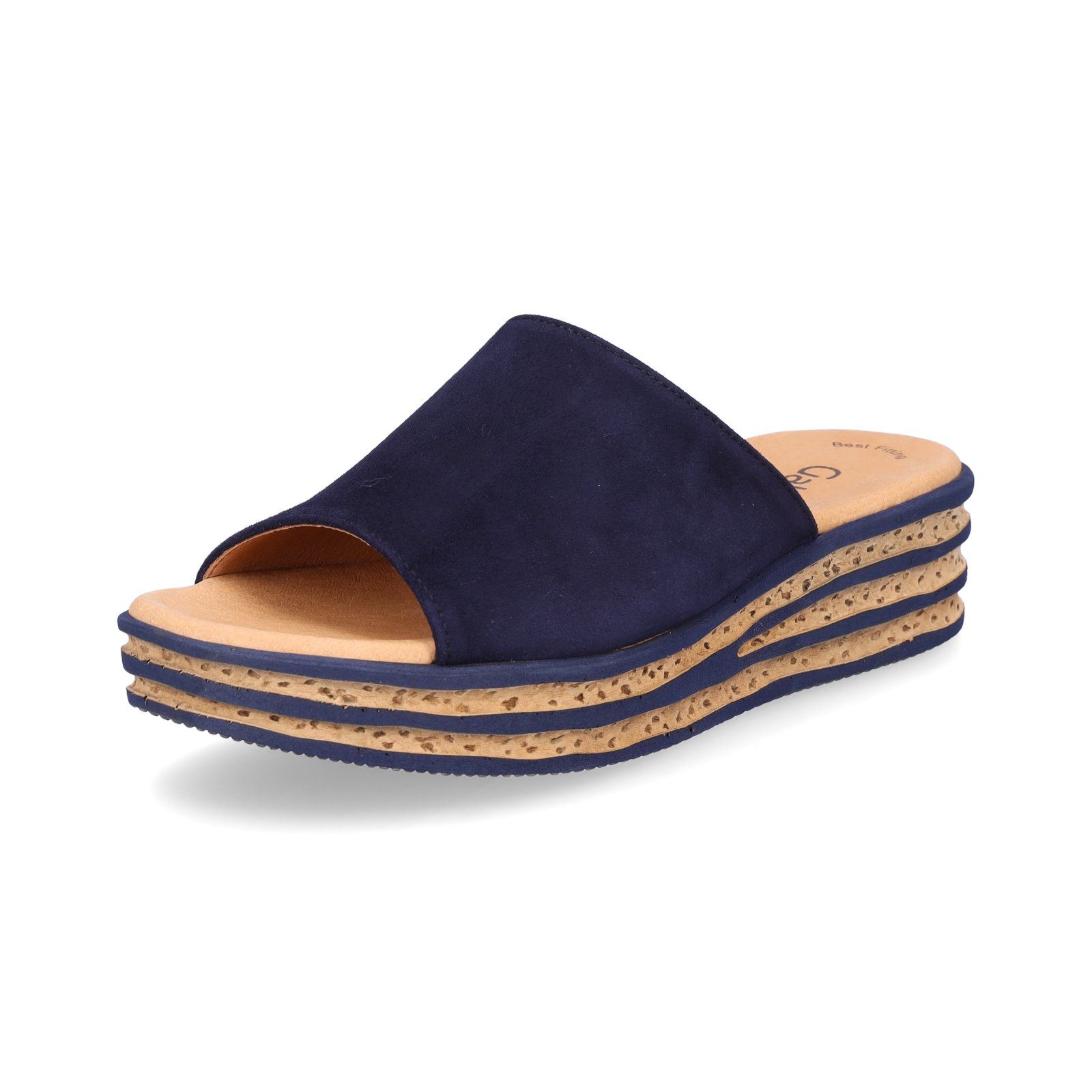 Gabor Gabor Damen Keil Pantolette blau Pantolette