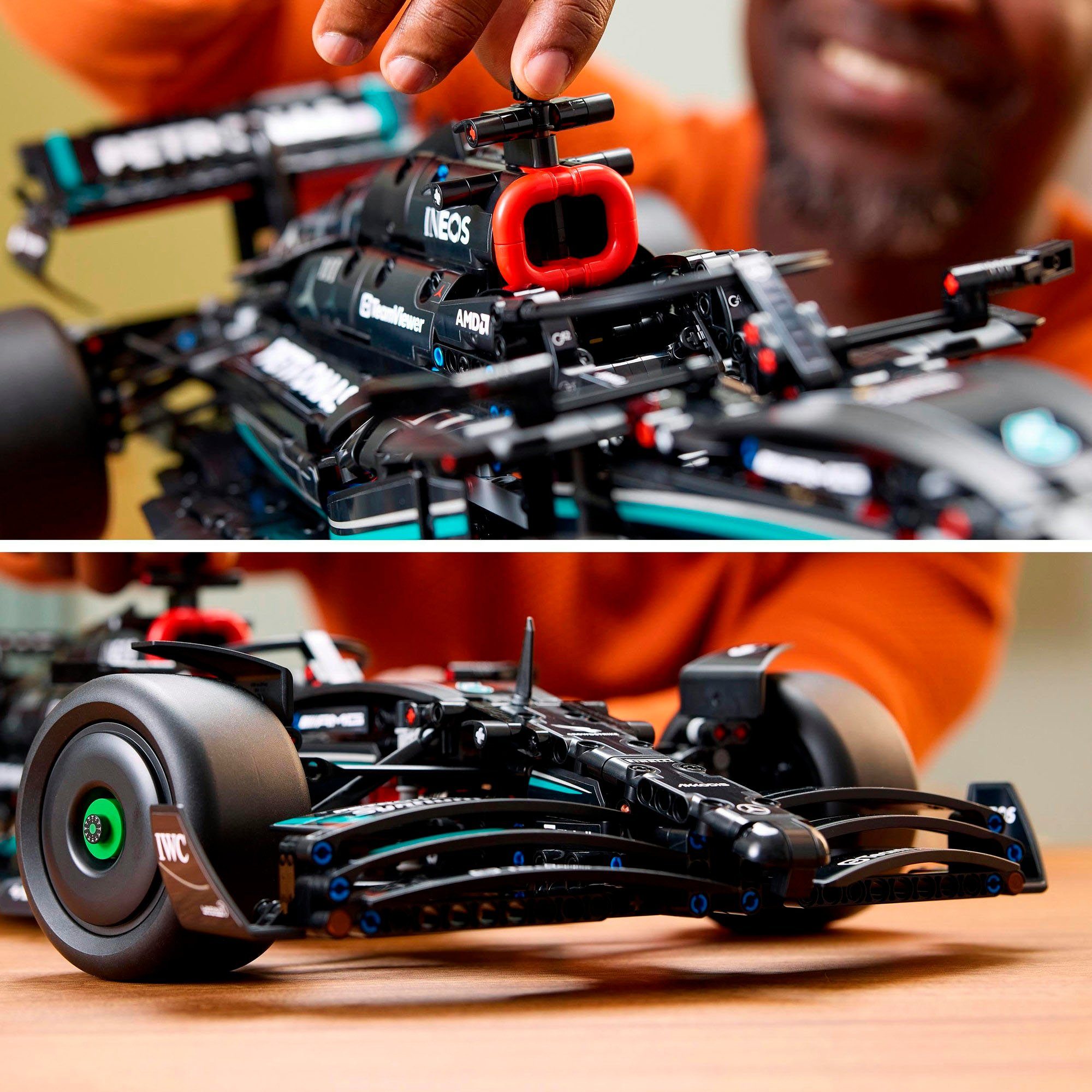 LEGO® Mercedes-AMG F1 W14 E Performance (42171), LEGO Technic Konstruktionsspielsteine, (1642 St), Made in Europe – Bild 4 von 5