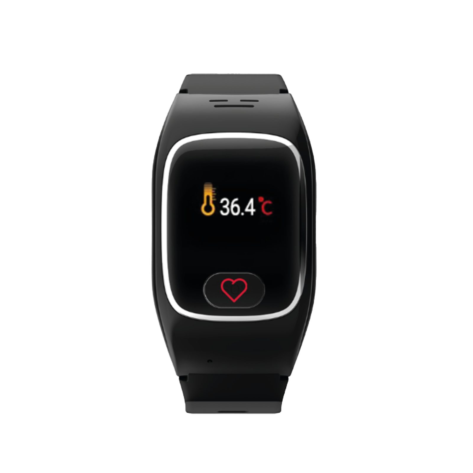JAMES B8 Senioren Smartwatch Notrufuhr SOS & GPS Smartwatch schwarz