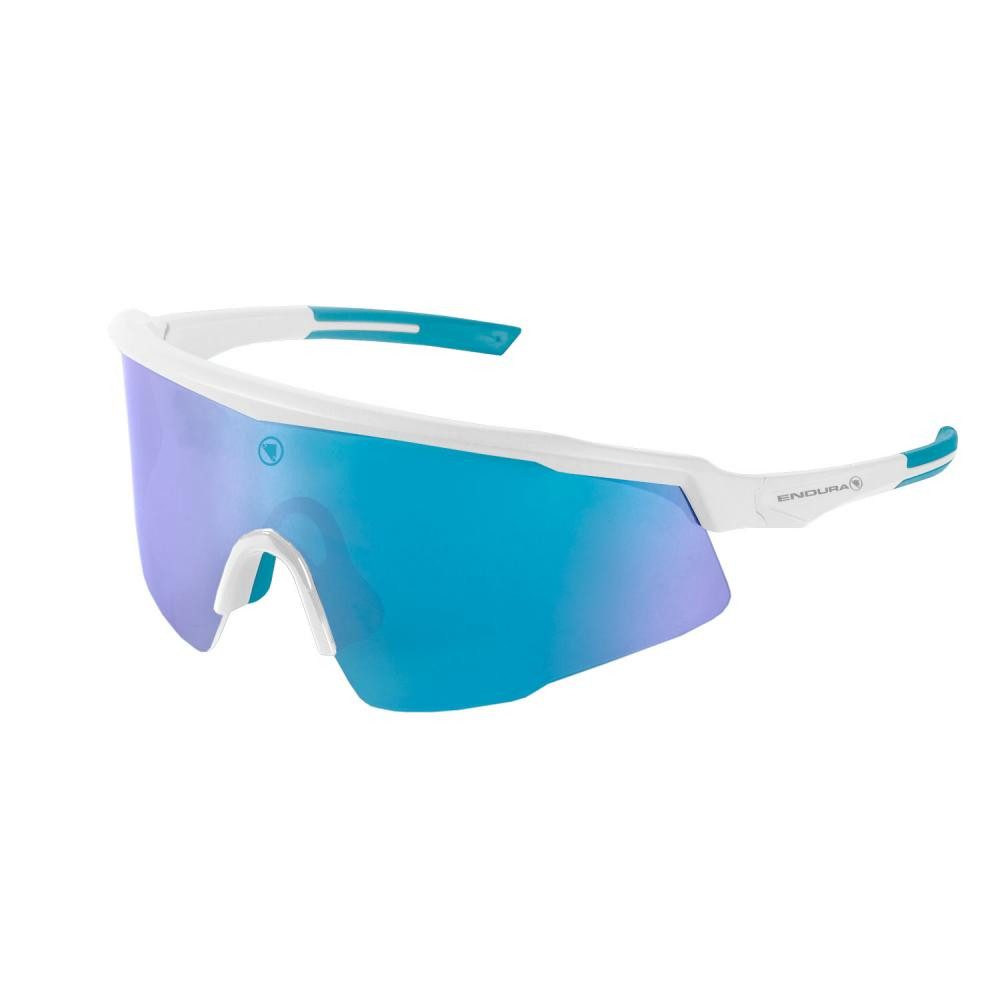 Endura Fahrradbrille Endura Shumba II Brillenset Weiß one size mit Halbrahmen und austausch
