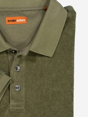 emilio adani Poloshirt Polo-Shirt aus Frottee