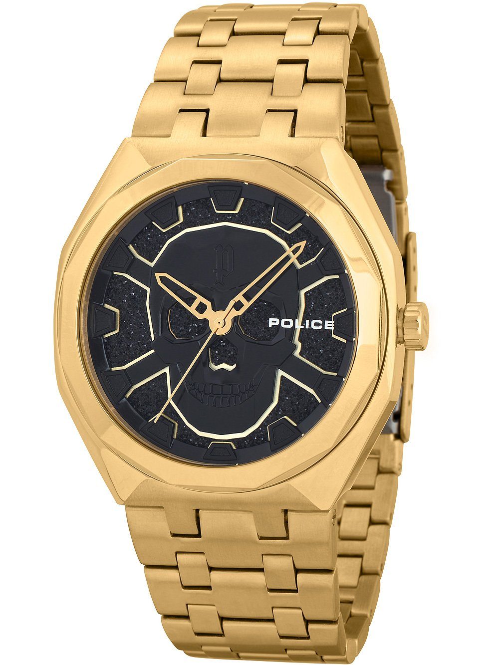 Police Quarzuhr Police PEWJG2110703 Kediri Herrenuhr 48mm 3ATM Police PEWJG2110703 Kediri Herrenuhr 48mm 3ATM