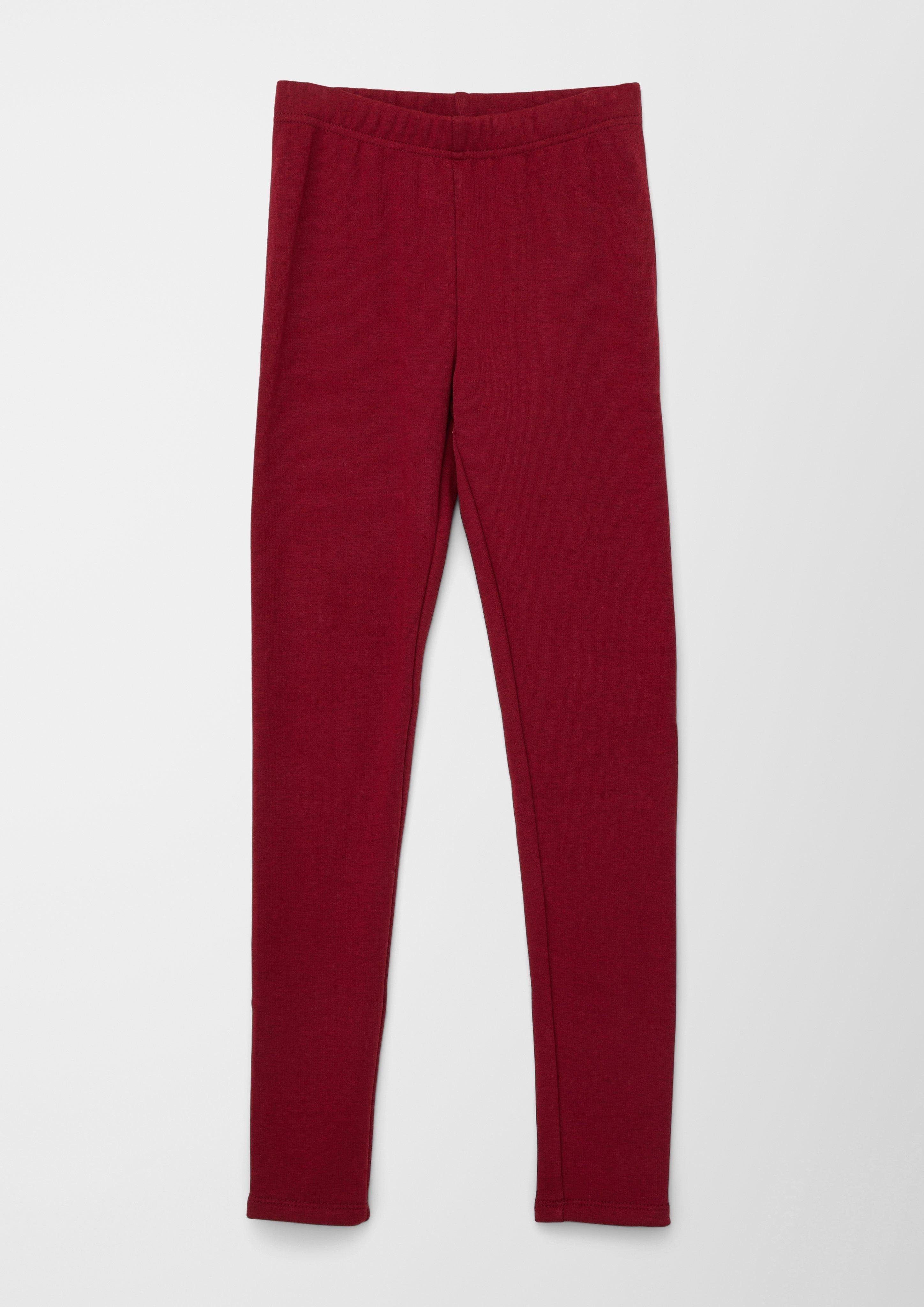 Thermofleece rubinrot s.Oliver Leggings Slim: Leggings