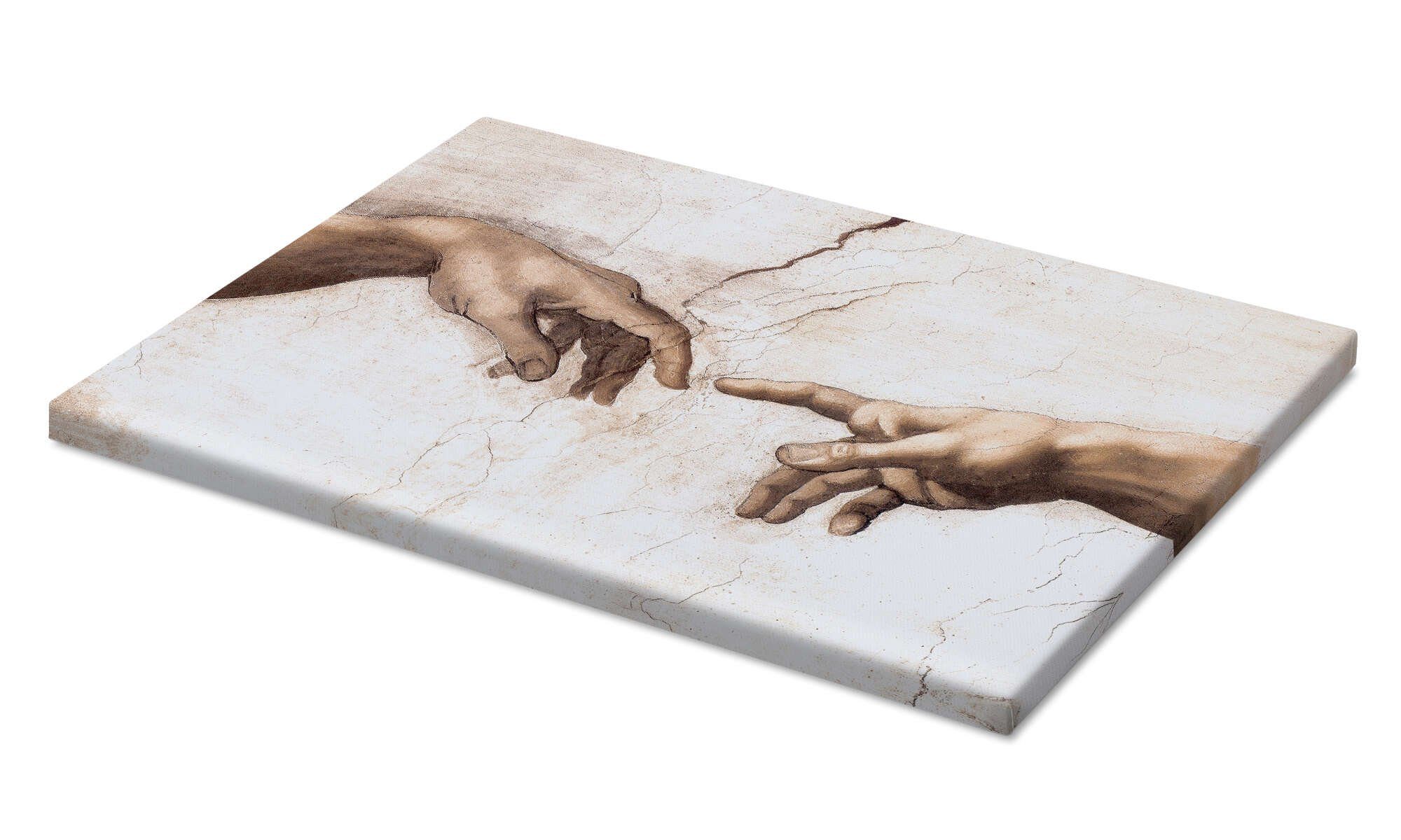 Posterlounge Wandbild Die Erschaffung Adams (Detail), Michelangelo, erhältl günstig online kaufen