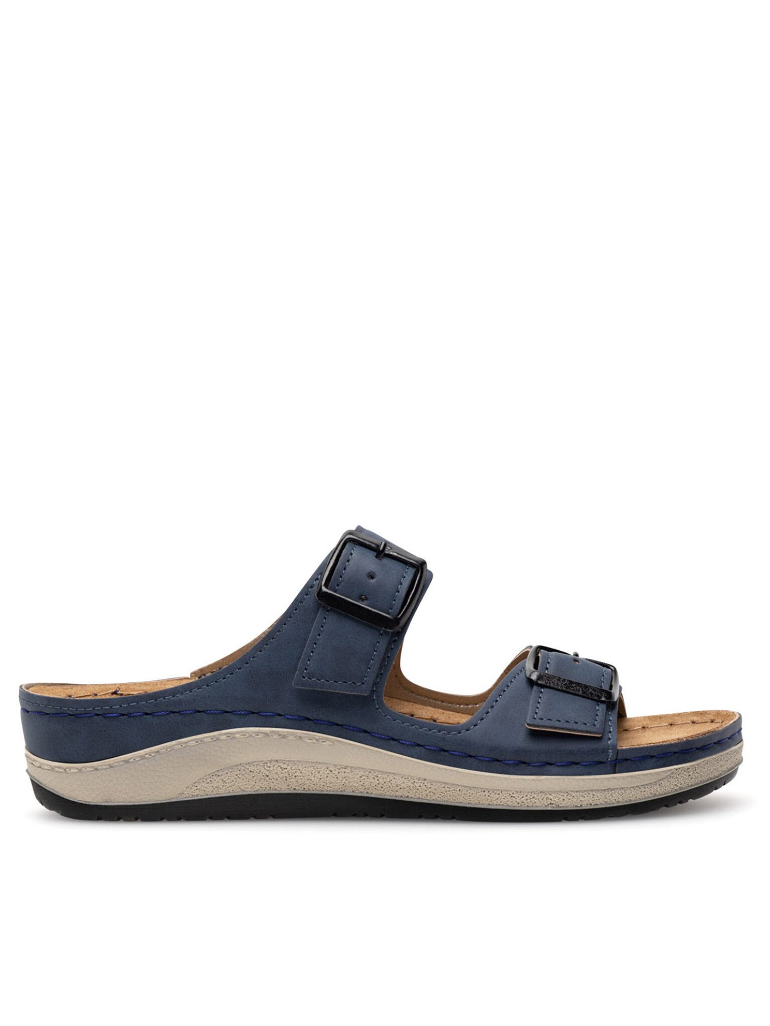 INBLU Pantoletten PF030100 Dunkelblau Pantolette