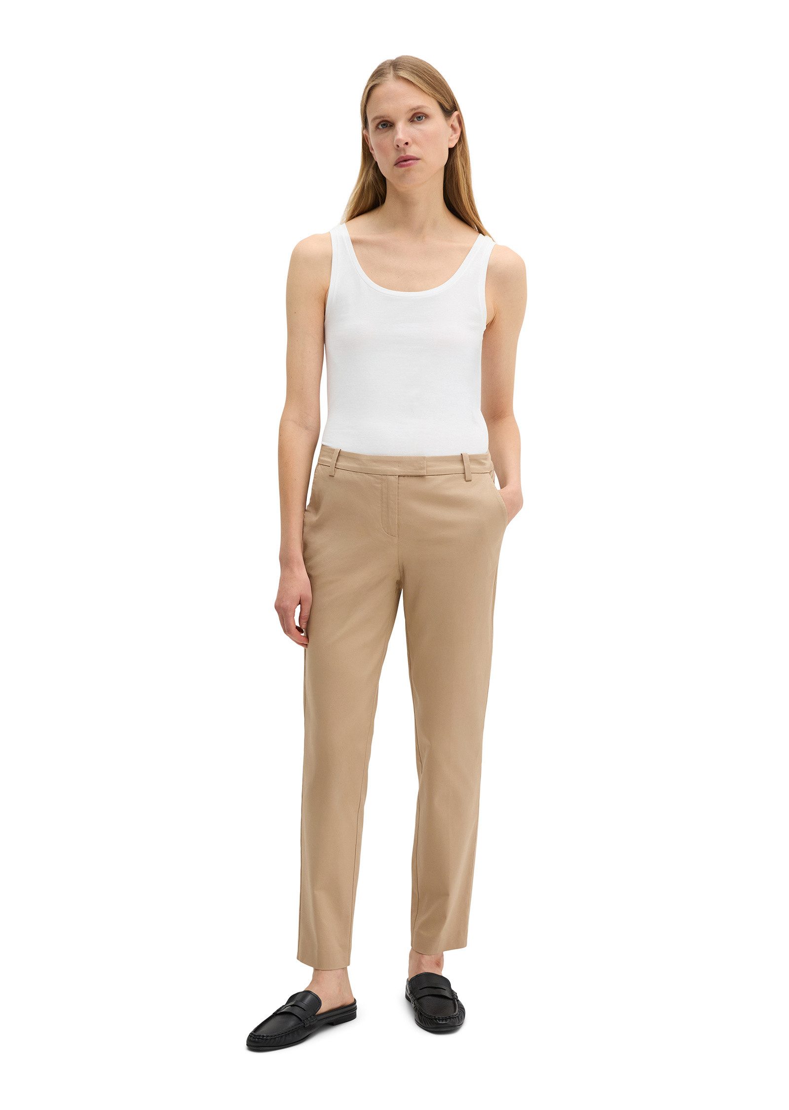 Marc O'Polo Chinohose aus elastischem Baumwoll-Twill
