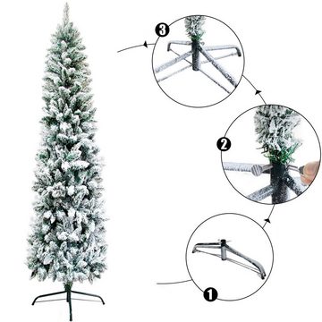 OZAVO Künstlicher Weihnachtsbaum »XM054-56«, Tannenbaum Christbaum Kunstbaum PVC Christbaum Kunsttanne