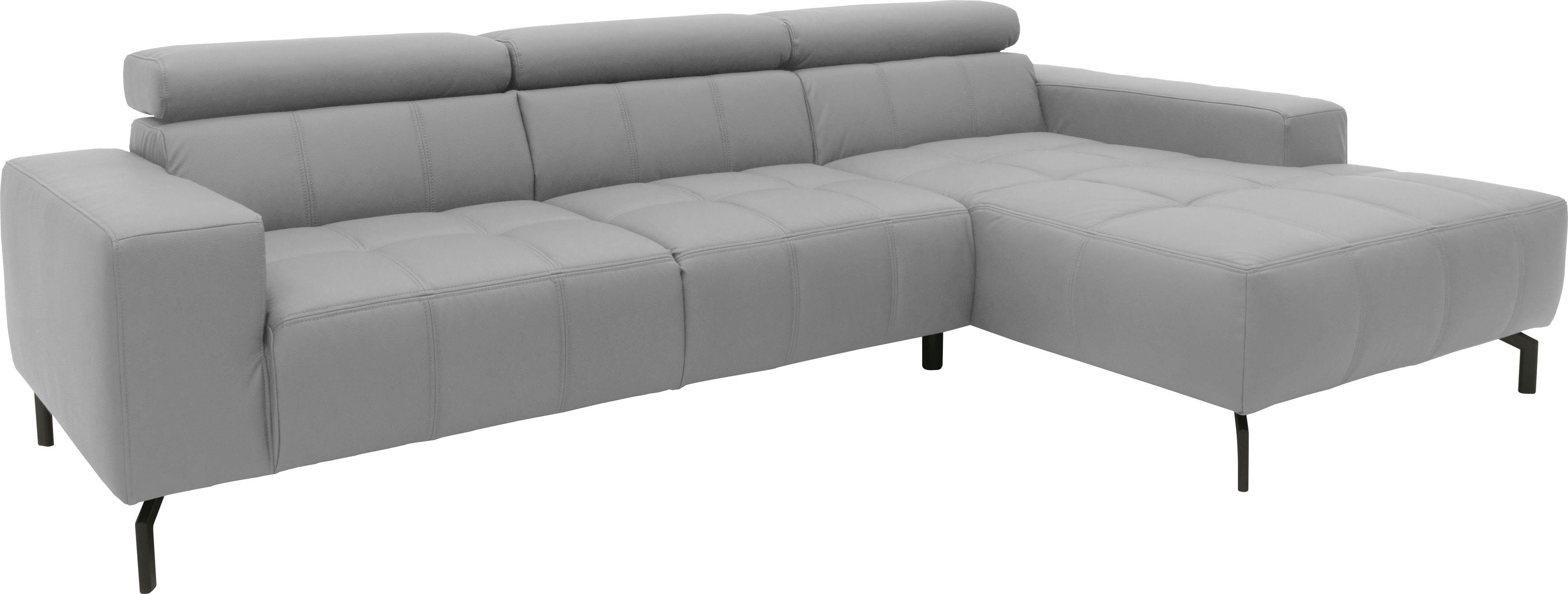 DOMO collection Ecksofa "Cunelli tolle Sitznähte als Designelement, fester günstig online kaufen