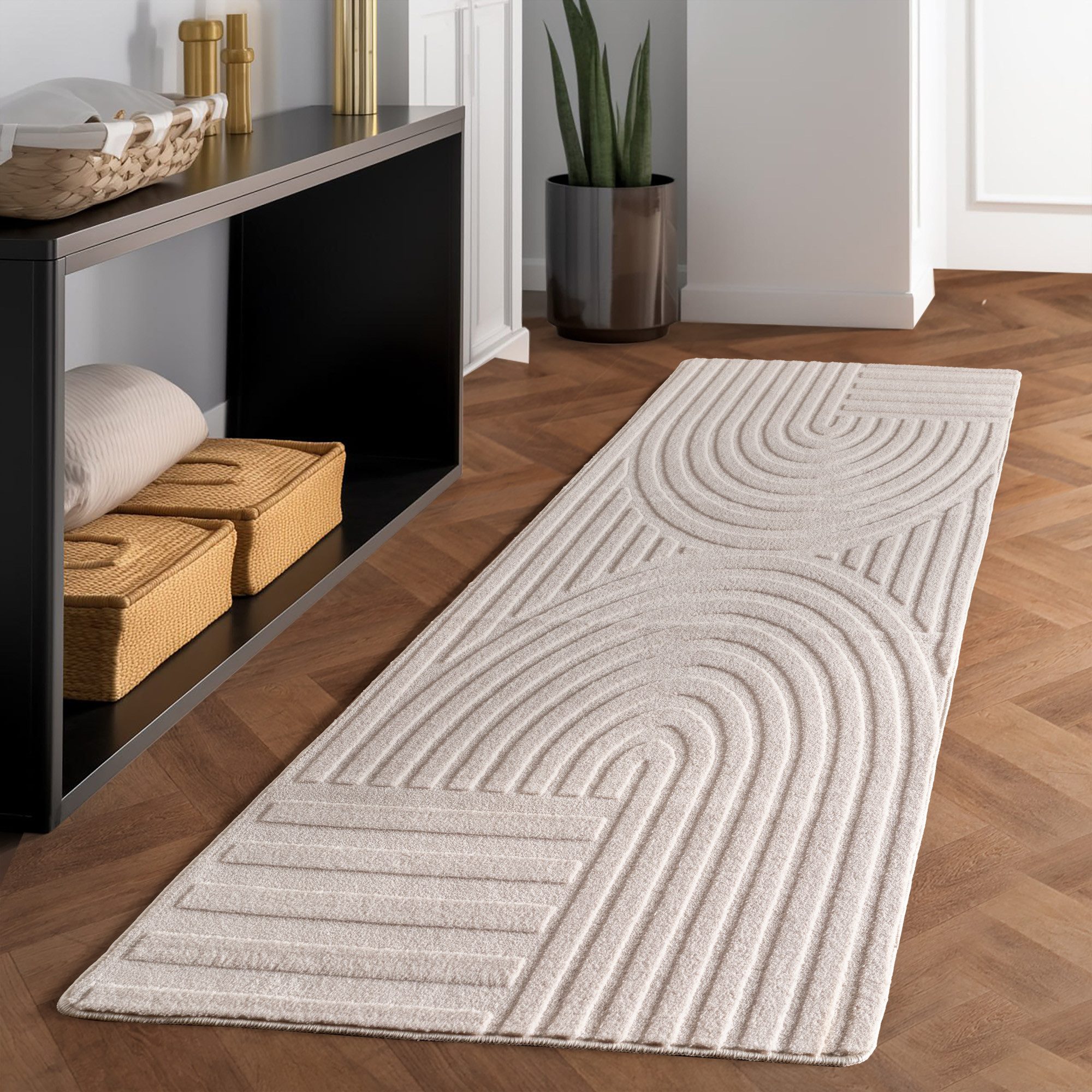 Carpettex Designteppich Unicolor - Einfarbig, Rechteckig, Höhe: 12 mm, Kurz günstig online kaufen