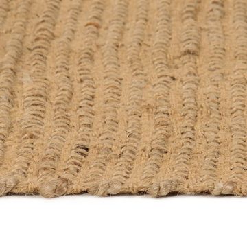 Teppich Rechteckig Natur 160x230 cm Jute, furnicato, Rechteckig