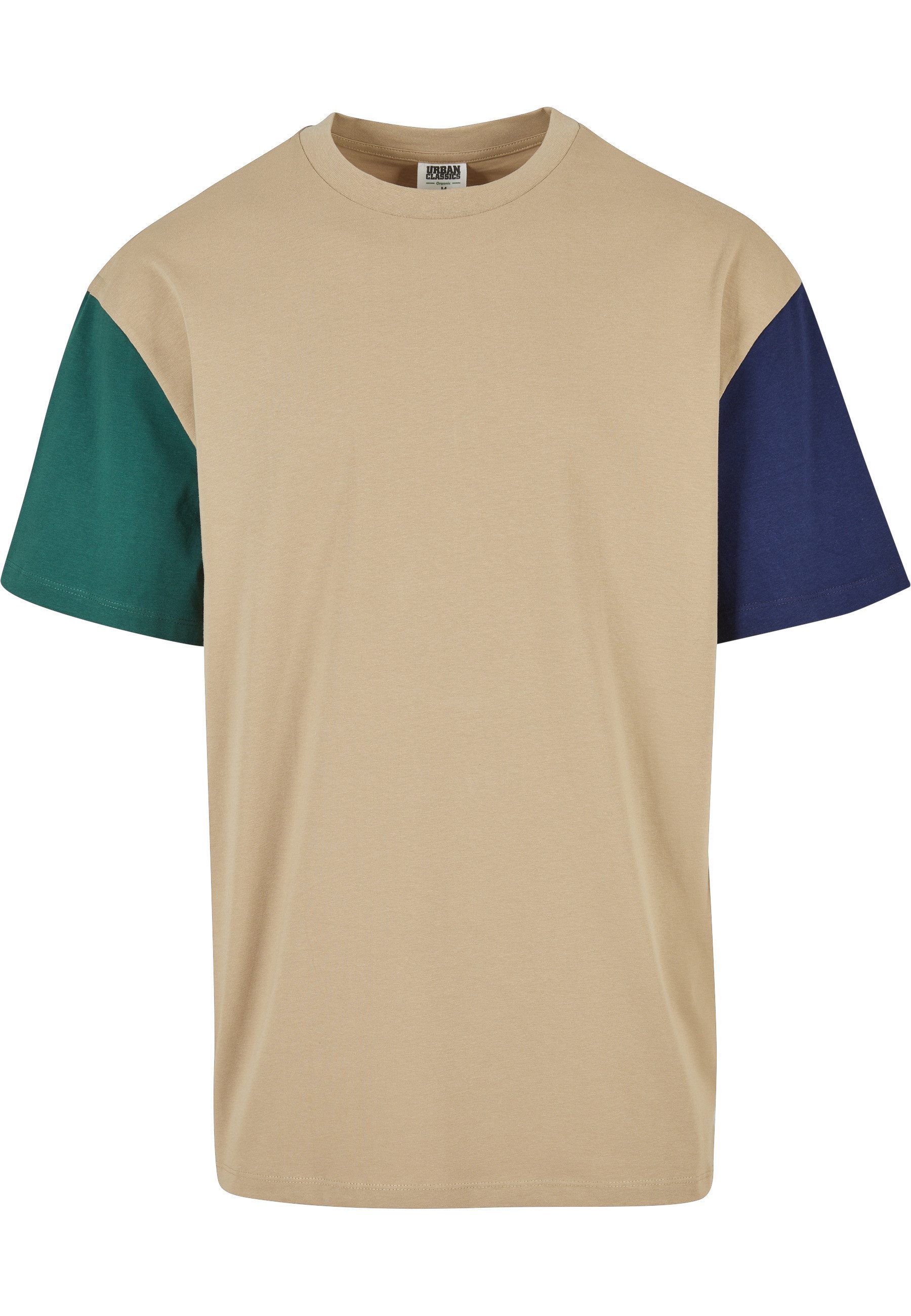 T-Shirt Urban Classics Herren Organic Oversized Colorblock Tee