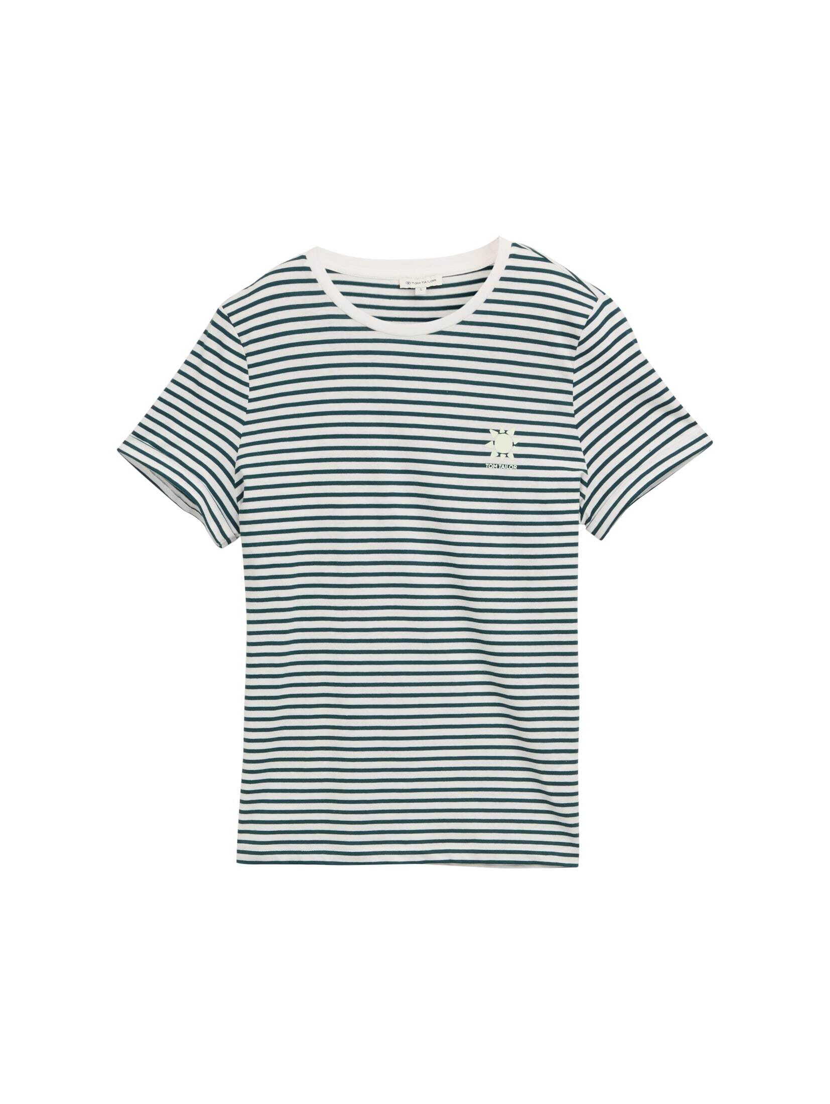 TOM TAILOR T-Shirt T-Shirt mit Streifenmuster günstig online kaufen
