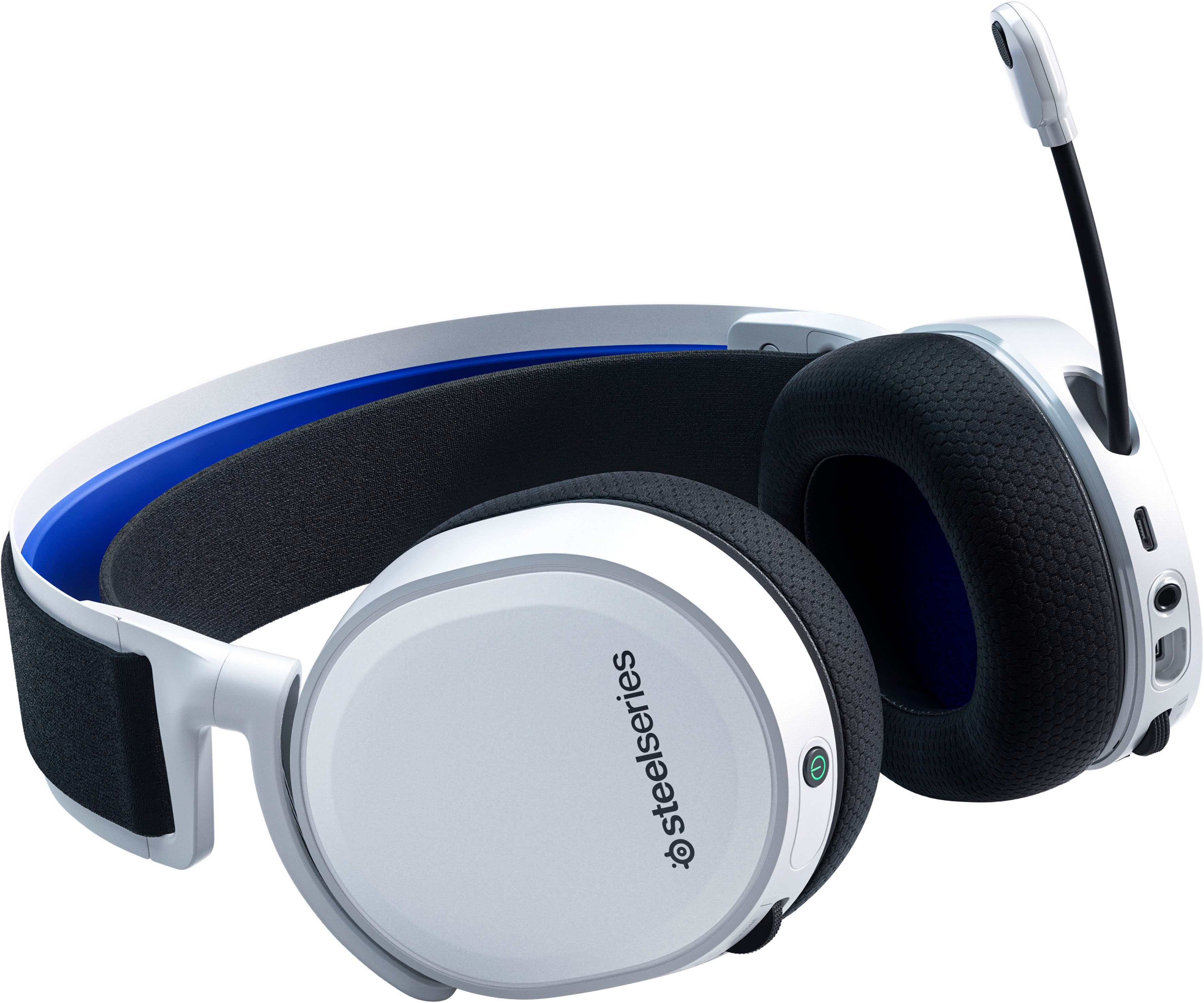 SteelSeries »Gaming Headset für PS5 und PS4 Arctis 7P White« Gaming