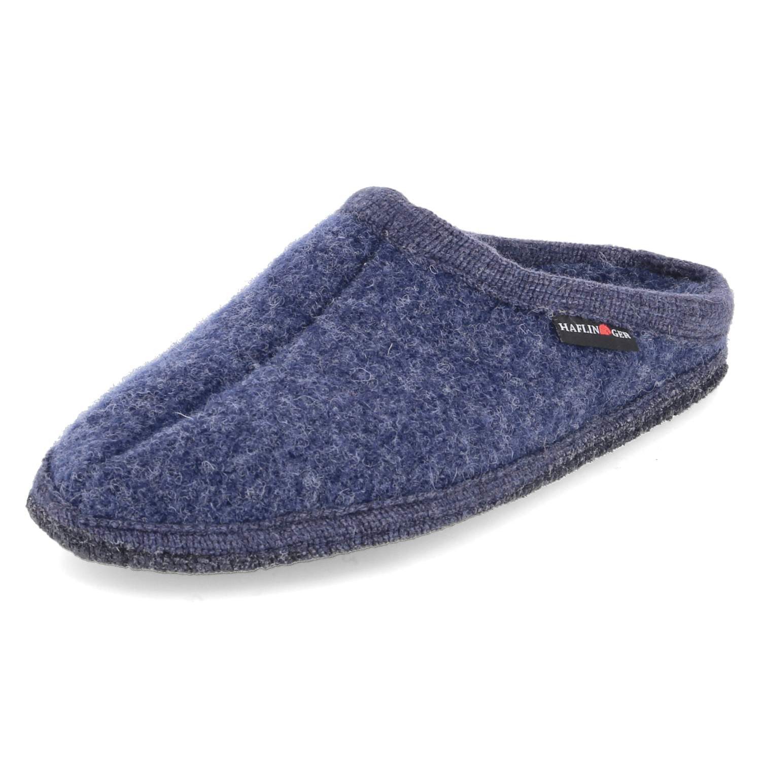 Haflinger Haflinger 611001-72 Herren Textil blau Pantolette