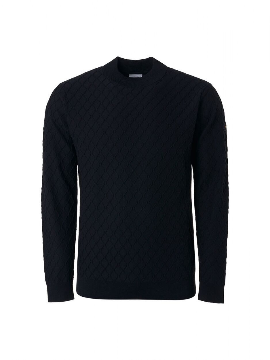 NO EXCESS Rundhalspullover