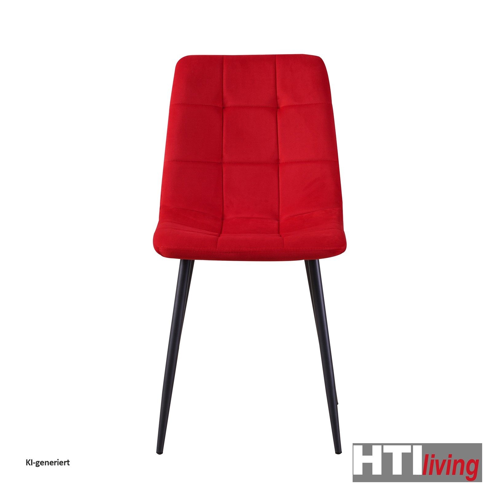 HTI-Living Esszimmerstuhl Stuhl Mesa Velvet 2er-Set (Set, 2 St), Esszimmerstuhl Samt – Bild 2 von 2
