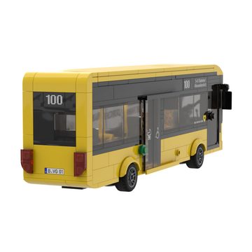 myBrickZ Konstruktions-Spielset myBrickZ 0006 BVG Bus Klemmbaustein Set