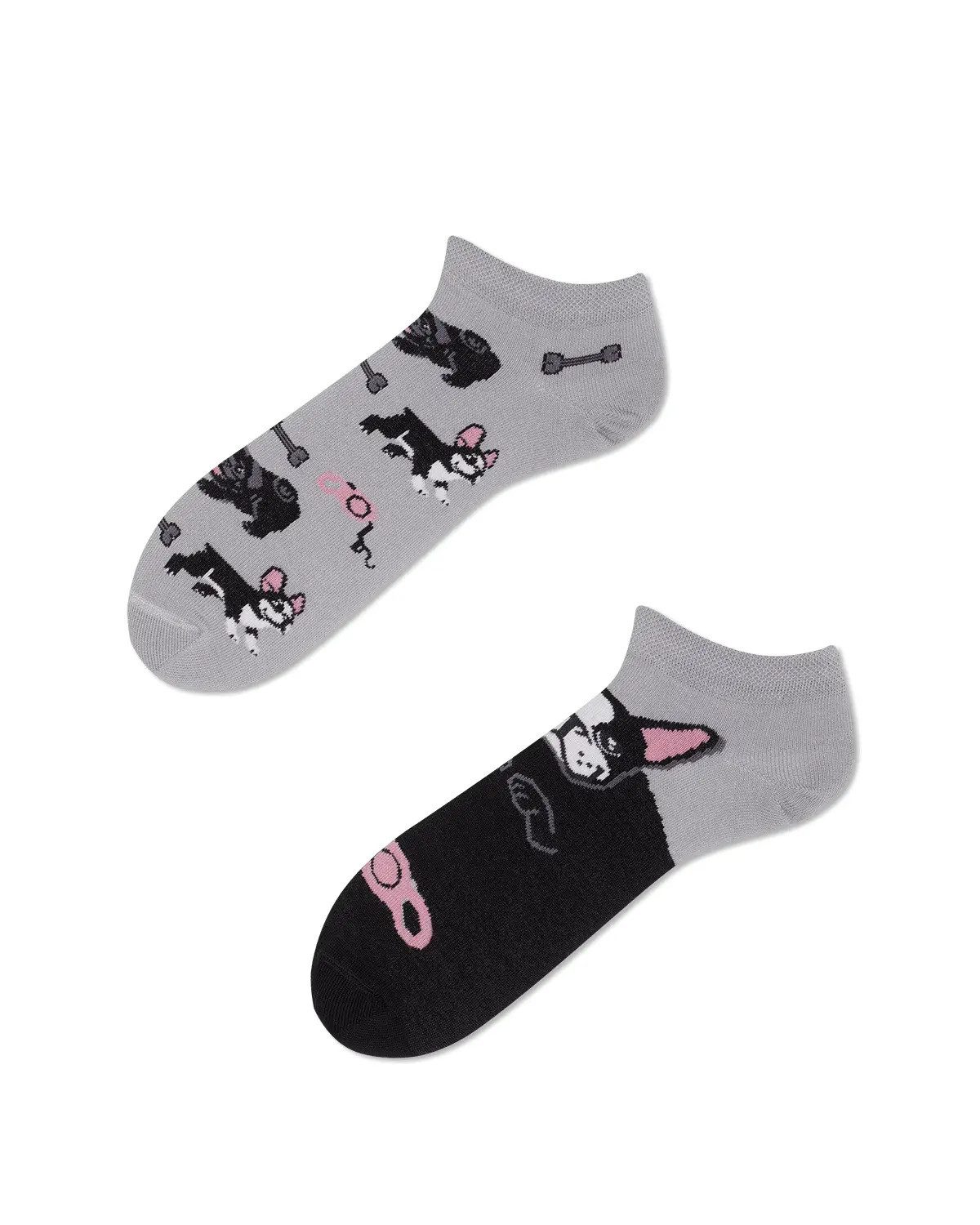 Many Mornings Sneakersocken Many Mornings Sneaker Tiny Little Dogs (1 Paar, 1-Paar, 1 Paar) immer ein dismatching Paar