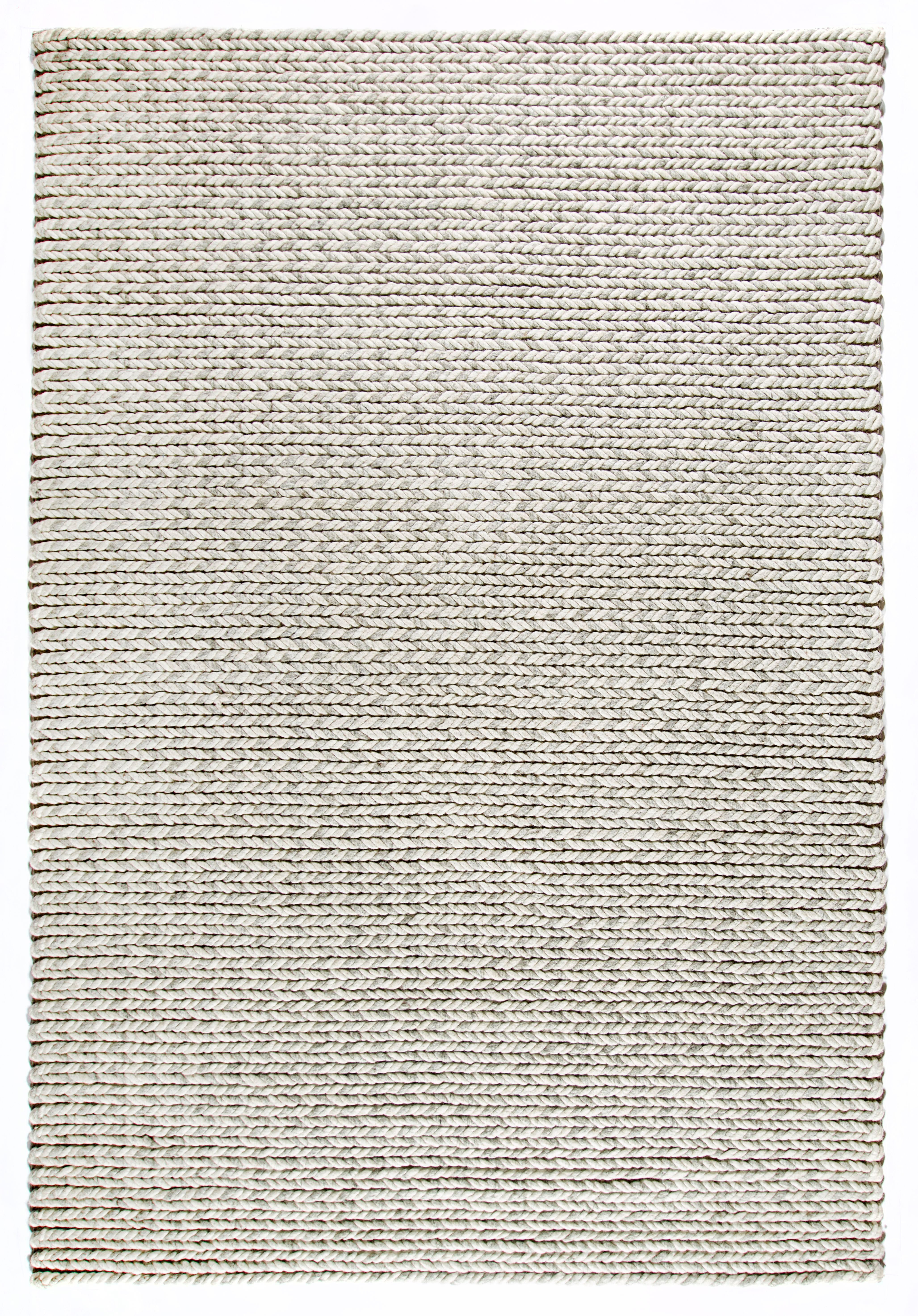 Dekowe Hochflor-Teppich Enja, rechteckig, Höhe: 25 mm, Handweb Teppich, Strickoptik, handgewebt