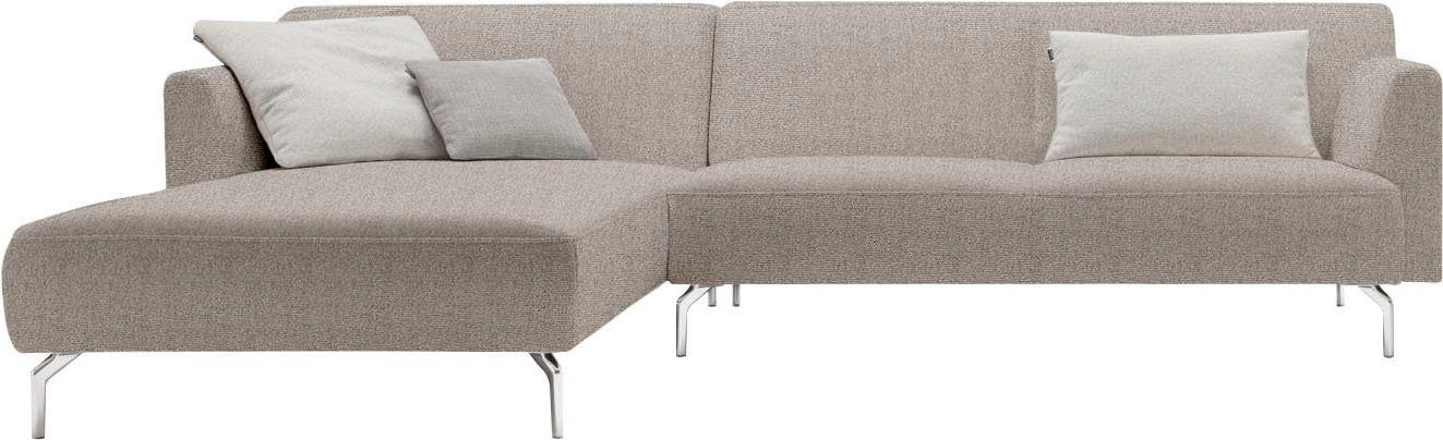 hülsta sofa Ecksofa Optik, hs.446, minimalistischer, 275 Breite schwereloser cm in